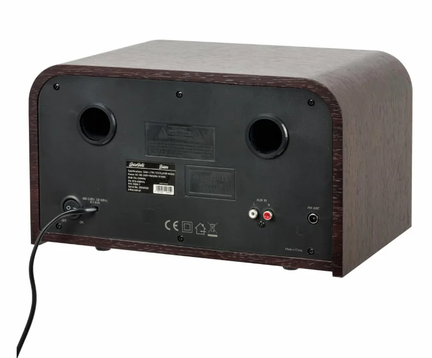 Radio BOSTON AM/FM DAB+ Bluetooth CD USB-A LED