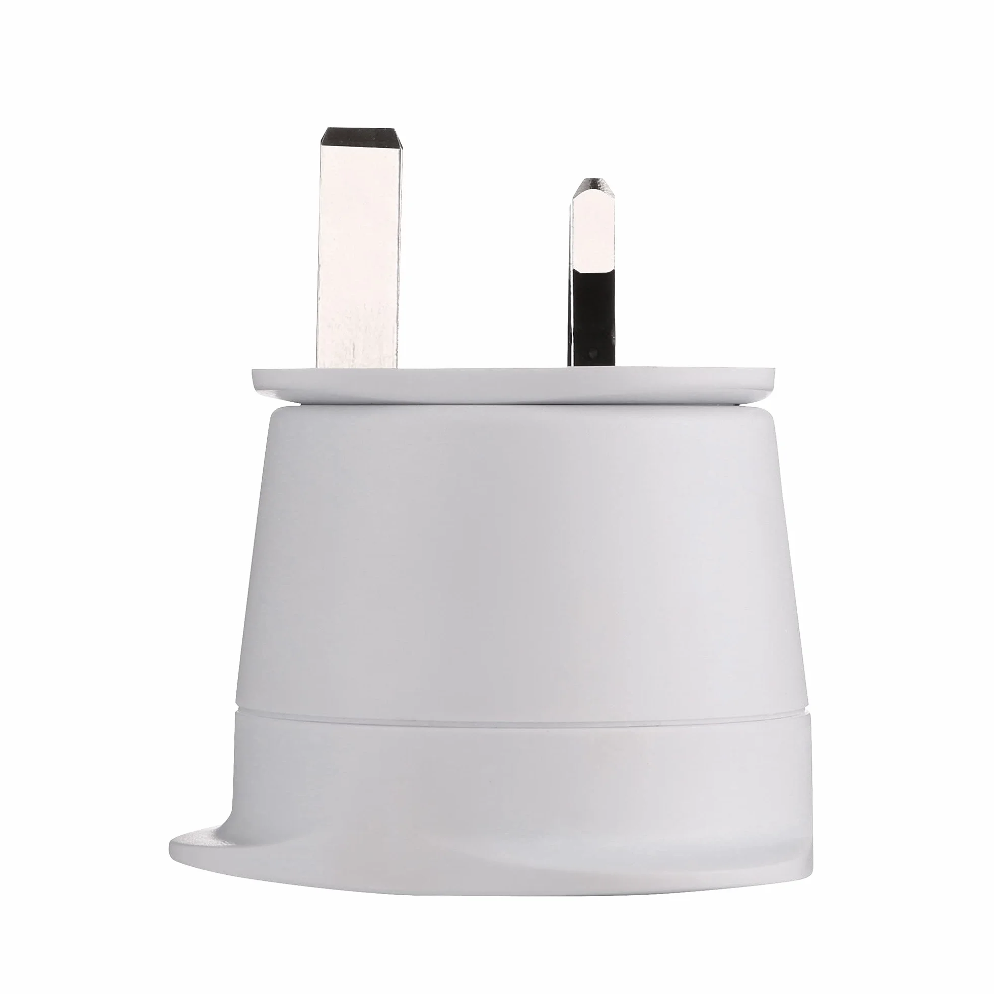 Electraline Adapter podróżny Francja/Europa na UK 2-biegunowy Europa na 3-biegunowy, biały
