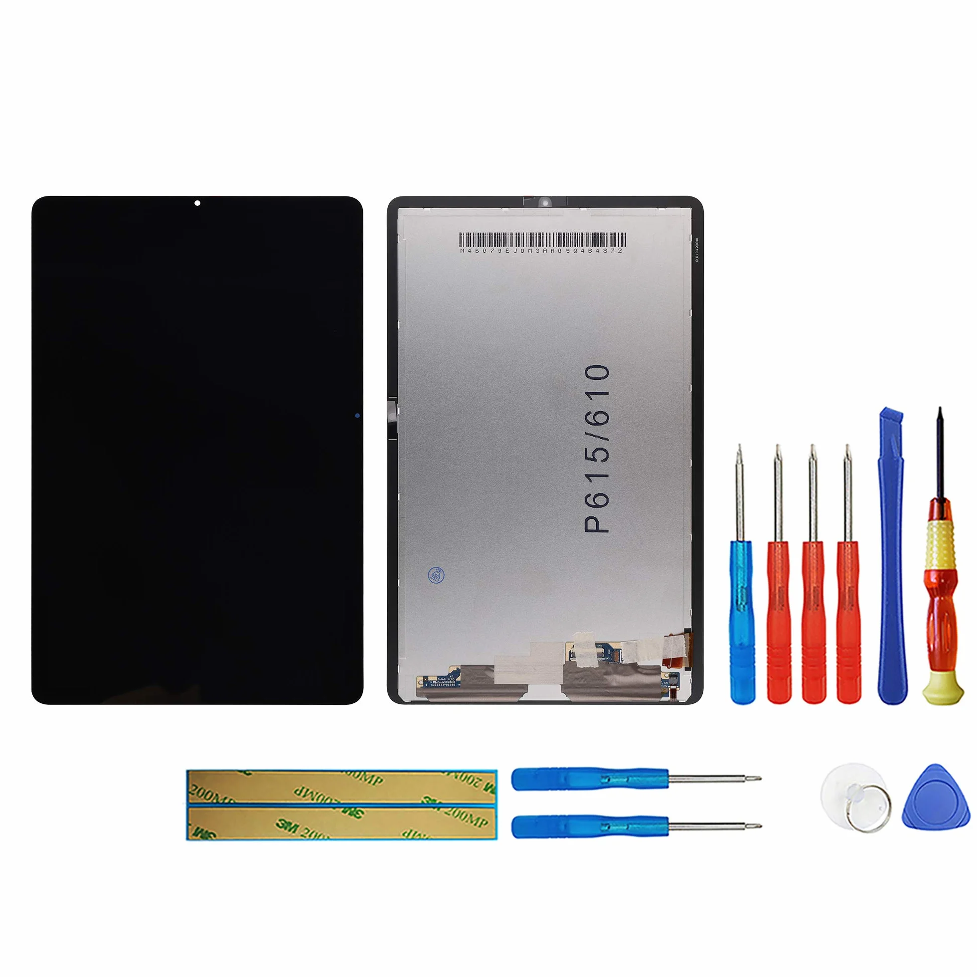 Wyświetlacz LCD 10,4" kompatybilny z Galaxy Tab S6 Lite (2020) SM-P610N / Tab S6 Lite (2022) SM-P613 Touch Screen Digitizer Replacement z zaktualizowanym zestawem narzędzi naprawczych