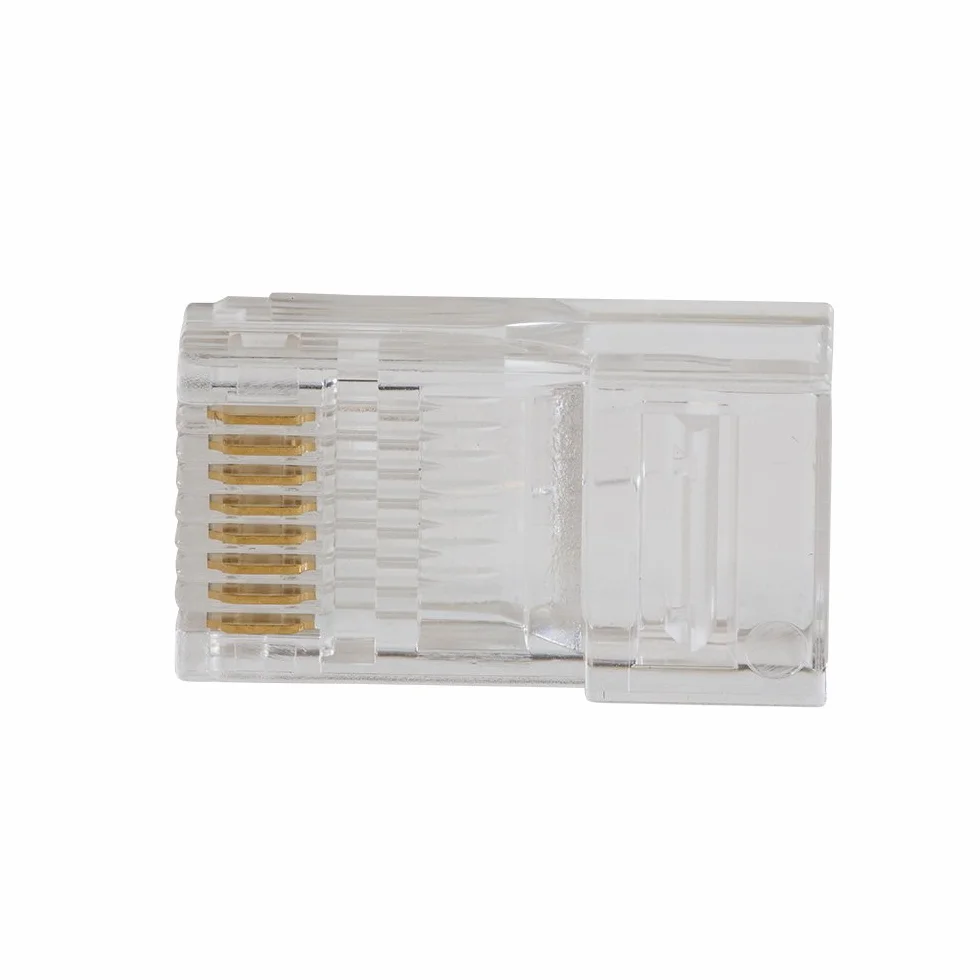 Klein Tools Modułowa wtyczka danych Pass-Thru, RJ45 CAT6, złącza przelotowe 50 sztuk, VDV826-703