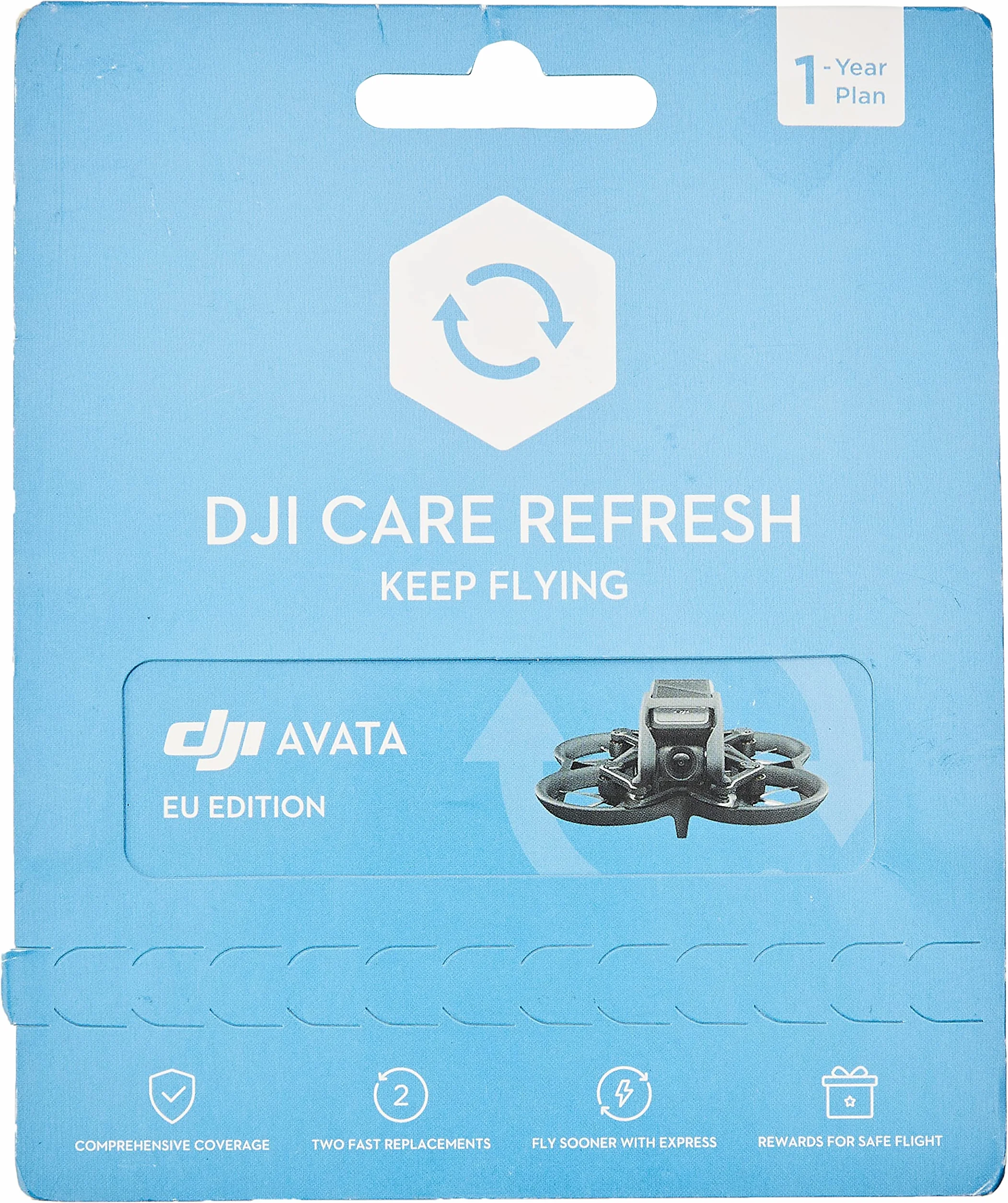 DJI Care Refresh 1-Year Plan (DJI Avata) niebieski