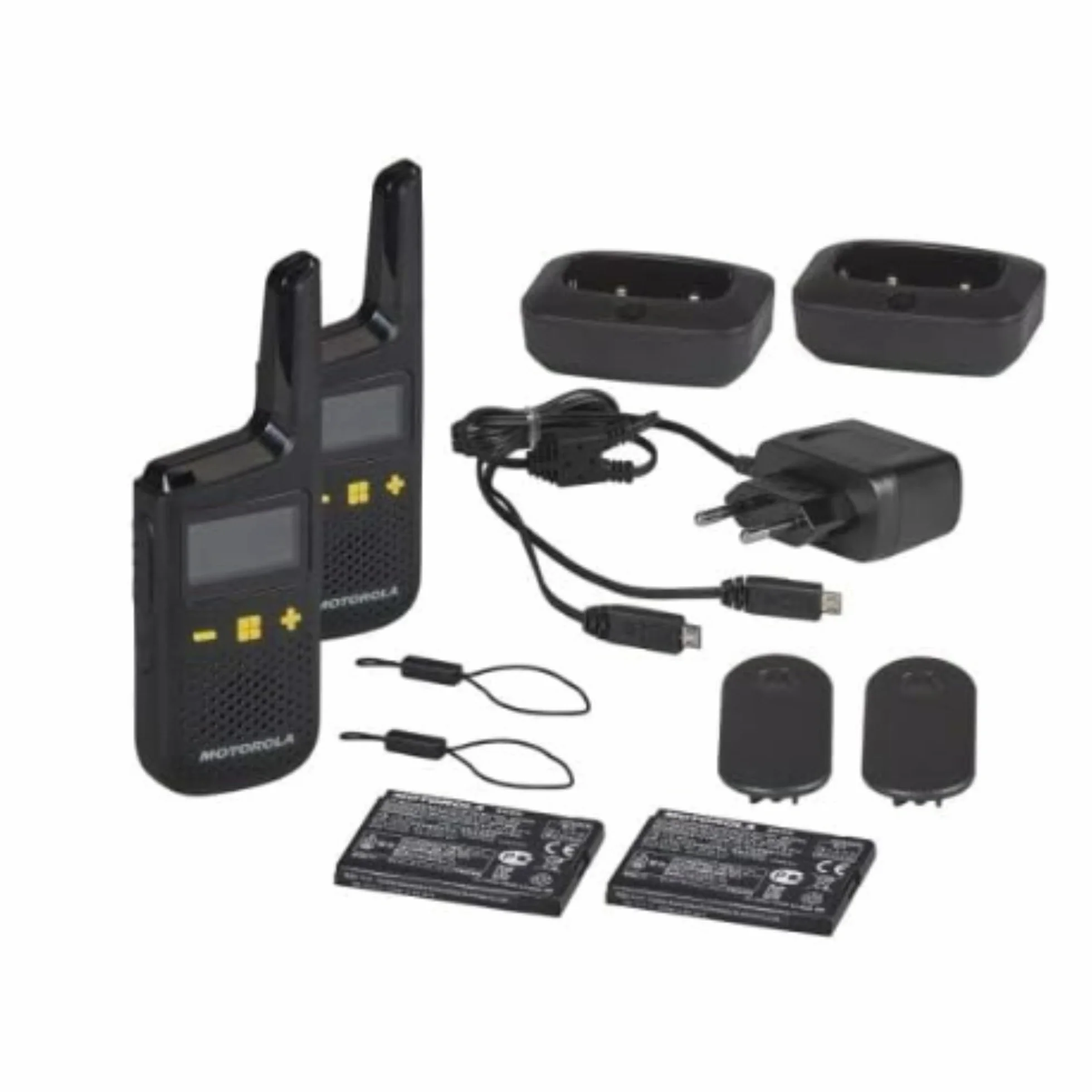 Motorola XT185 radio dwukierunkowe 16 kanałów 446.00625-446.19375 MHz Czarny