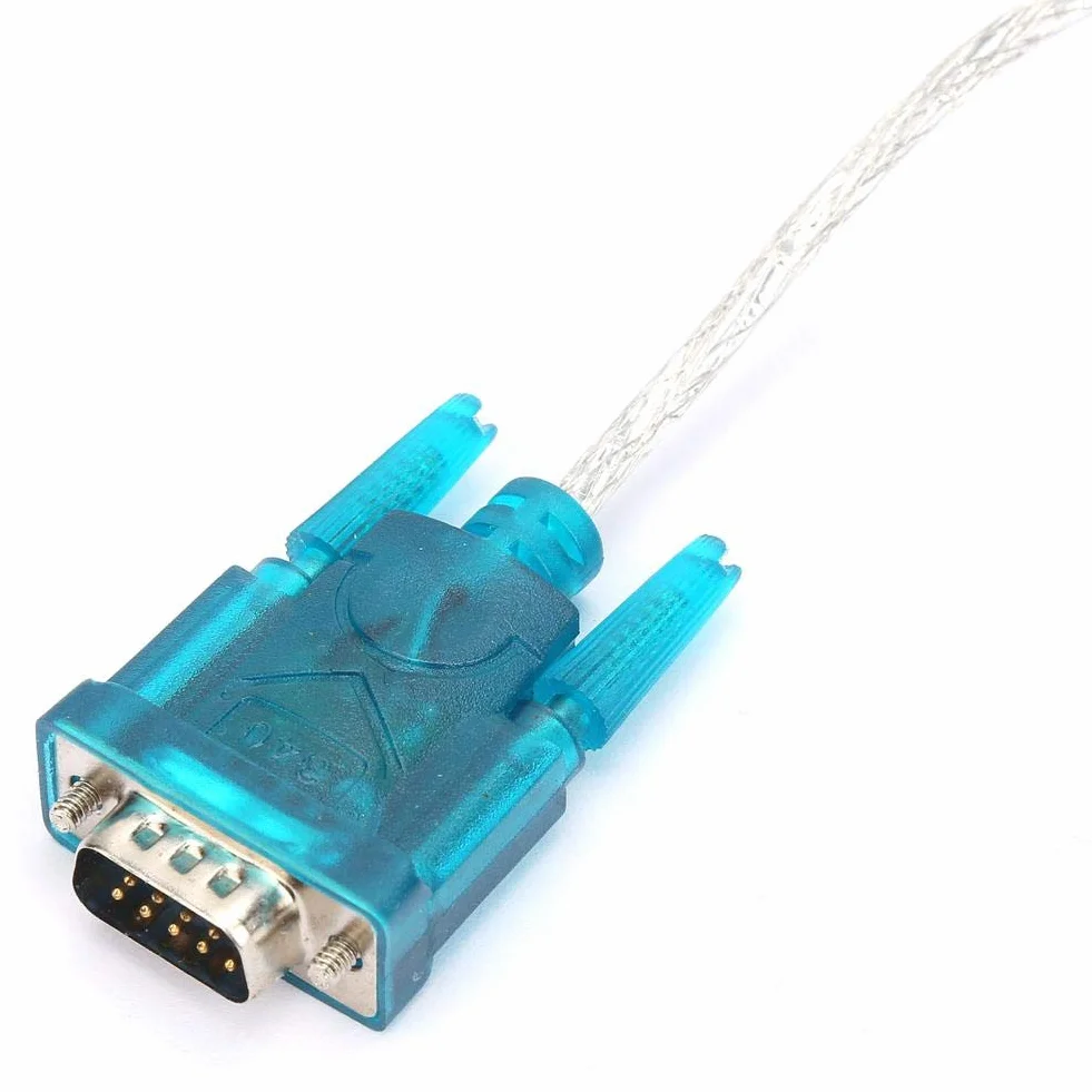 Adapter USB na RS232 2 sztuki HL-340 - kabel szeregowy 9-pinowy, pasuje do Win95/98/ME/2000/XP/Win7 32bit/64bit/Vista