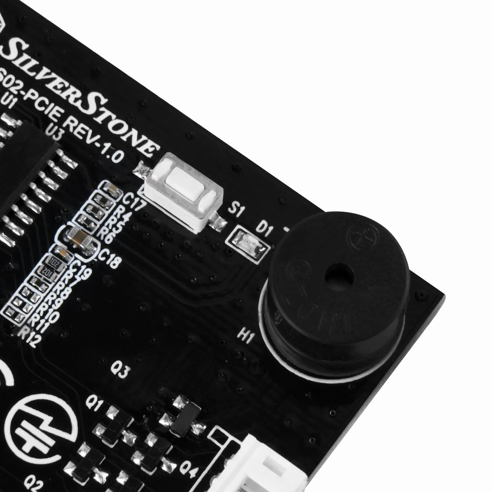 SilverStone SST-ES02-PCIe - 2.4G pilot zdalnego sterowania do PC Power/Reset, wbudowany głośnik PC, PCIe