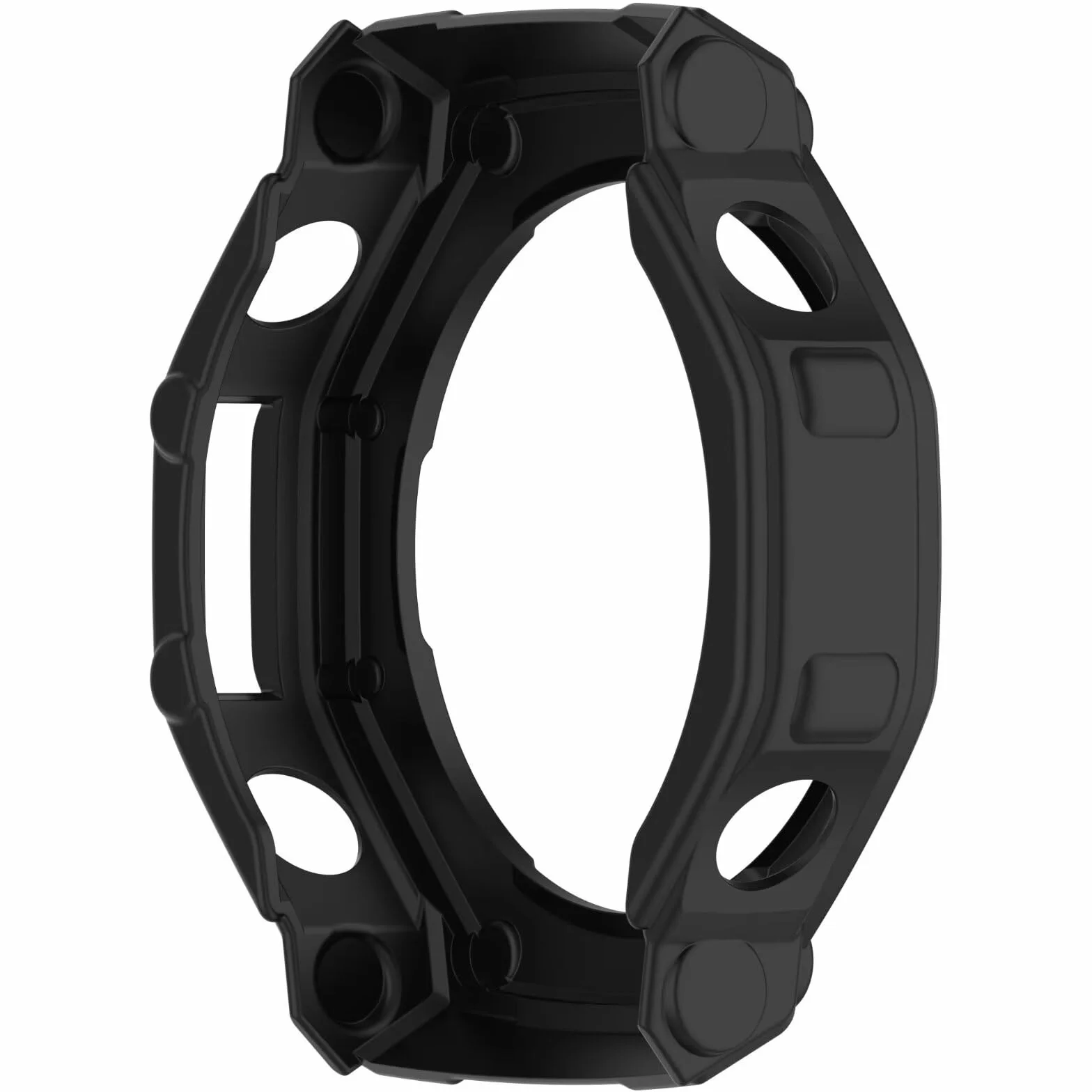 FTRONGRT Etui kompatybilne z Amazfit T-Rex 3, miękkie TPU, odporne na zarysowania etui ochronne do zegarka kompatybilne z Amazfit T-Rex 3. Czarne