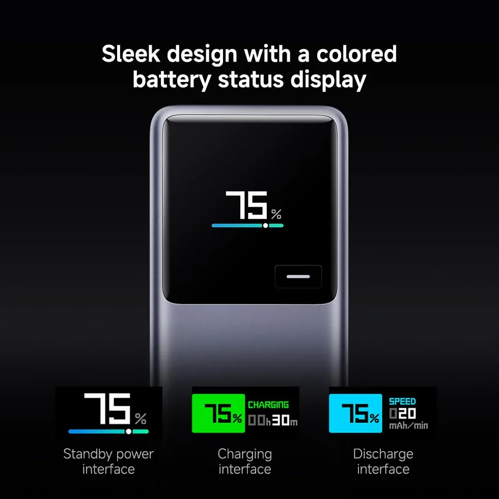 Xiaomi 165 W strömbank 10 000 mAh (integrerad kabel)