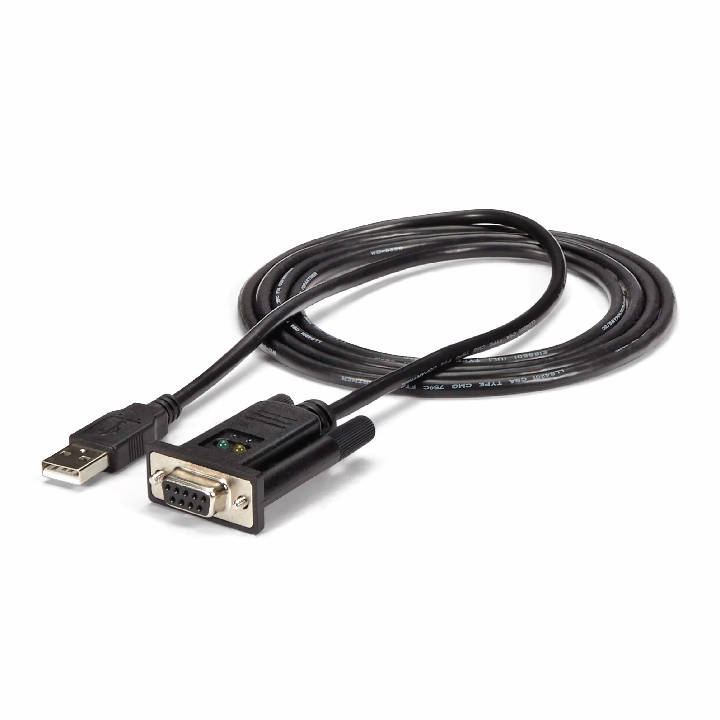 StarTech.com Adapter USB na szeregowy RS232 - DB9 szeregowy adapter DCE kabel z FTDI - modem zerowy - USB 1.1/2.0 - zasilany magistralą USB (ICUSB232FTN)