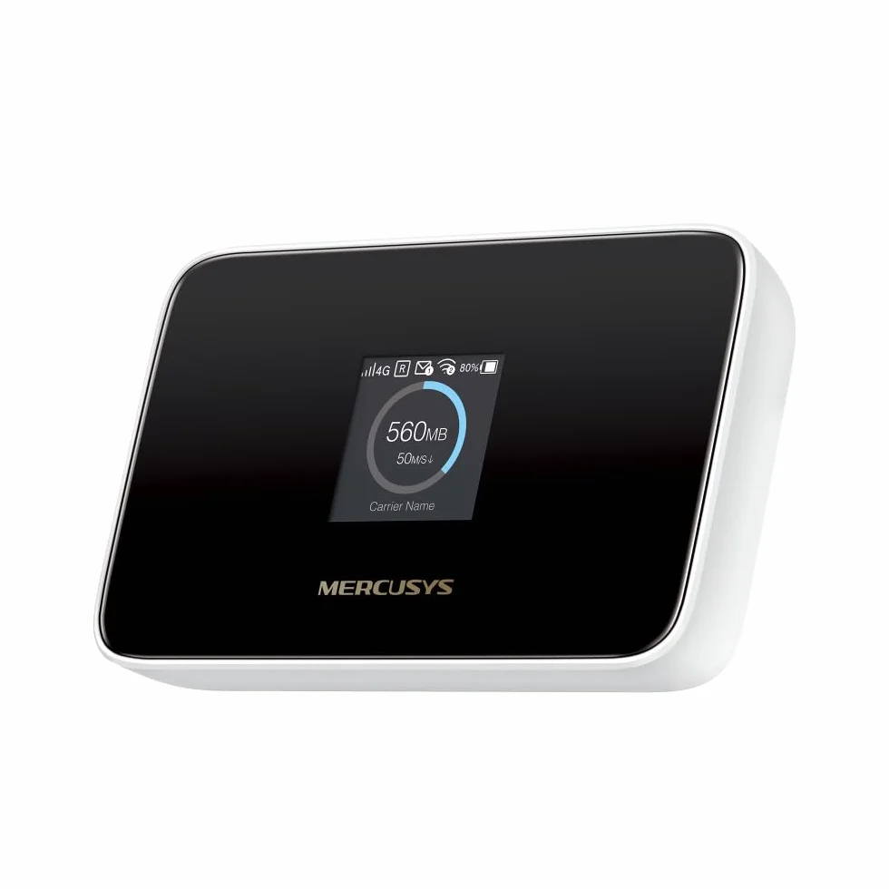 Mercusys MT115 mobilny router WLAN 4G LTE 150 Mbps Wi-Fi 6 AX300 akumulator 2400 mAh