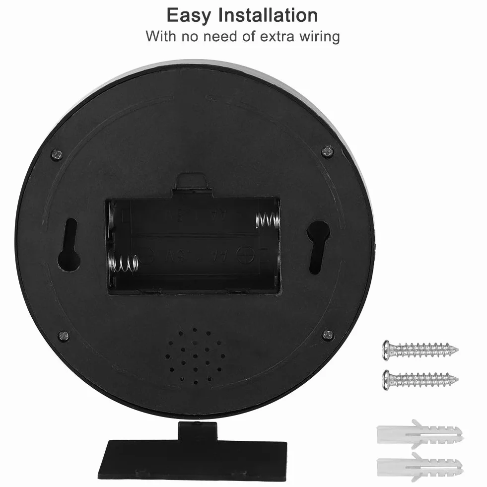 Atrapa kamery, Dummy Dome Camera Migające światło LED Symuluje kamerę bezpieczeństwa, Wewnętrzna zewnętrzna fałszywa kamera monitorująca Dummy Security Camera do domu/na zewnątrz