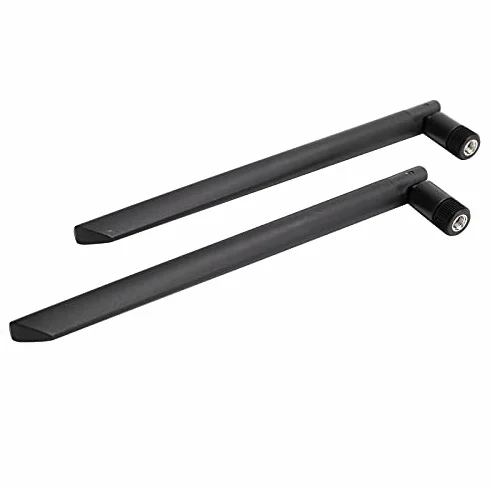 2 Szt.Kabel do SMA + 2 Szt.M.2 WiFi Bluetooth Zewnętrzna Antena 8DB, Obsługa Karty Blueooth 802.11a / B/G/N/Ac, do Bezprzewodowej Karty Sieciowej NGFF/M.2