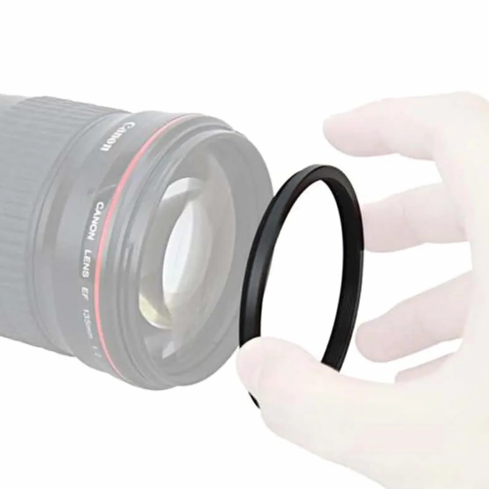 Adapter filtra do aparatu, zestaw pierścieni, metalowy pierścień do obiektywu aparatu, adapter filtra fotograficznego, adapter obiektywu z metalu, adapter do obiektywu, pierścienie redukcyjne,