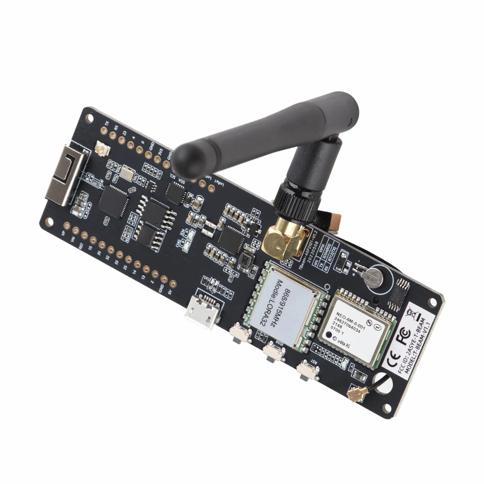 Moduł ESP32 LoRa 915Mhz z GPS, Podstawa Akumulatorowa - Wysokiej Jakości PCB, Mocny sygnał, Bezprzewodowy Dostęp do Internetu