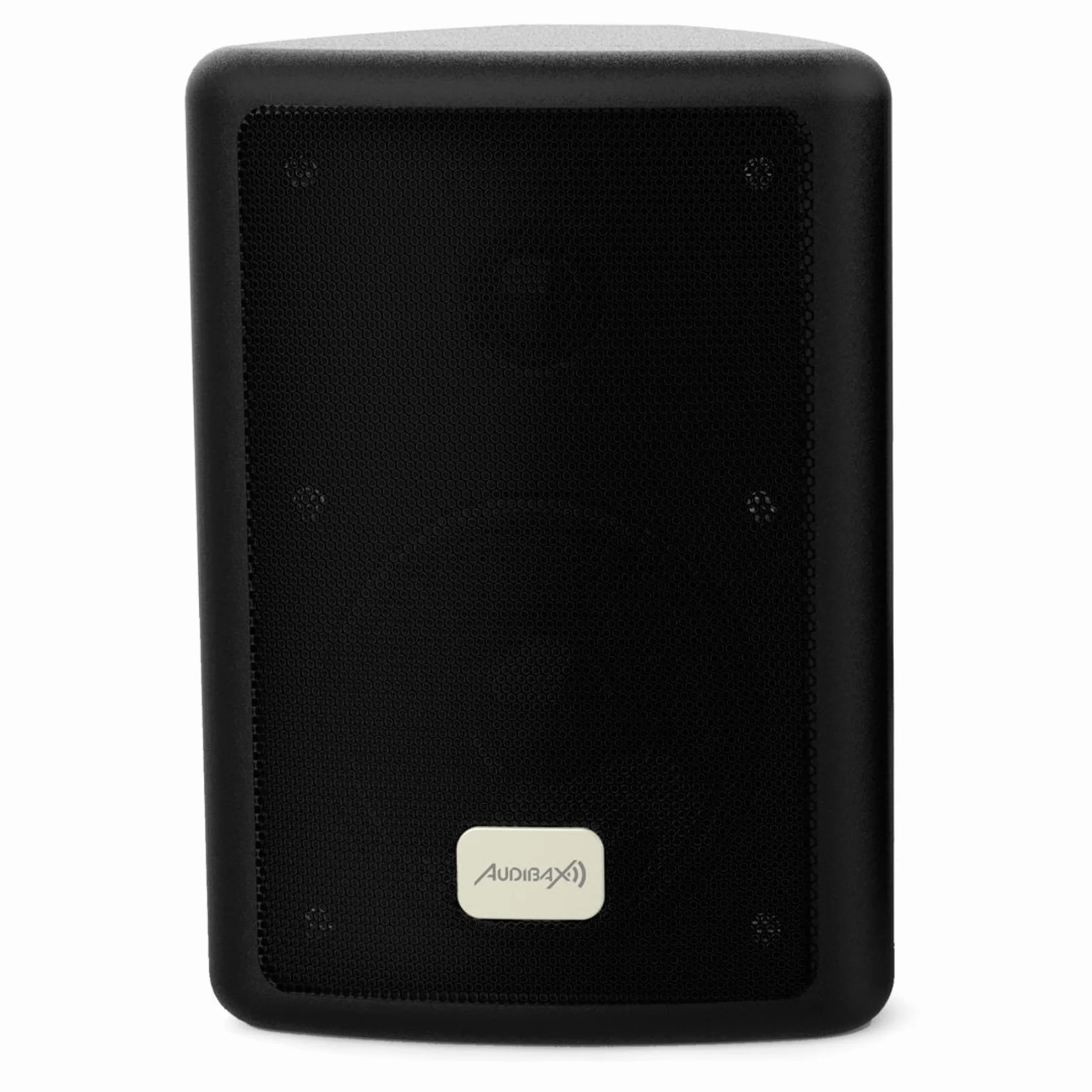 Audibax | VEGAS głośniki 8" – profesjonalny głośnik – głośnik Bluetooth z USB/SD – 200 W Peak – radio FM – efekty świetlne LED – kolor czarny – wymiary 295 x 245 x 445 mm