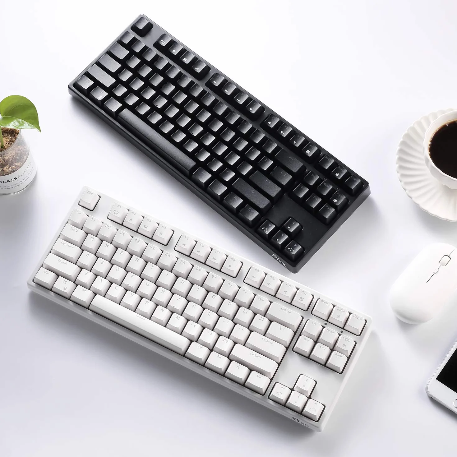 RK ROYAL KLUDGE Sink87G RGB Wireless TKL mechaniczna klawiatura do gier, 87 klawiszy, brązowe przełączniki