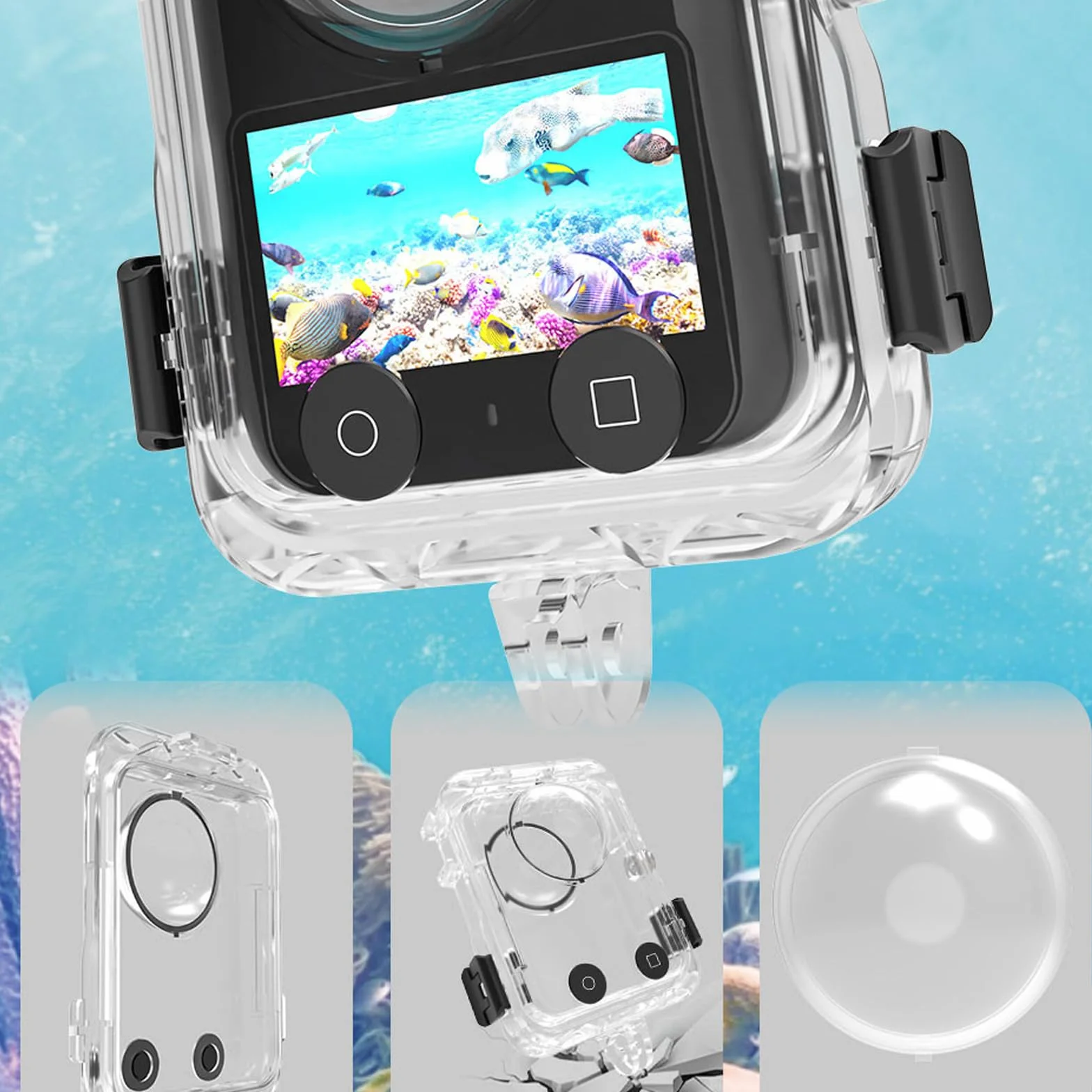DJI Osmo 360 wodoodporna obudowa do nurkowania 40 m