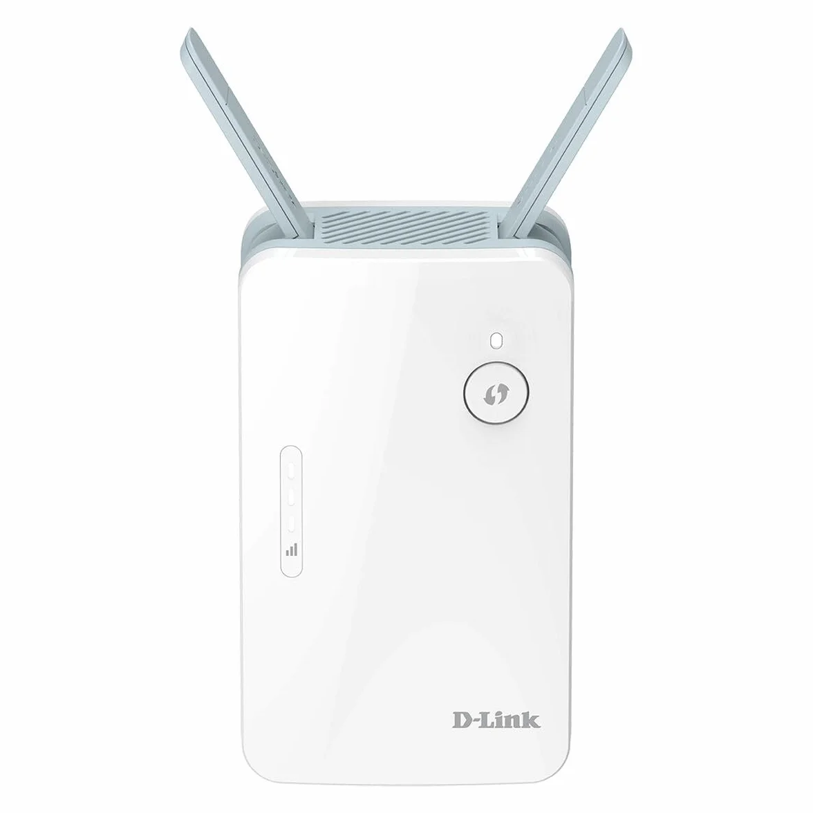 D-Link E15 Eagle PRO AI AX1500 Mesh Range Extender (wzmacniacz Wi-Fi, repeater, hotspot z portem Gigabit, MU-MIMO, OFDMA, obsługa AI, wskaźnik sygnału, Plug and Play, WPS, WPA3)