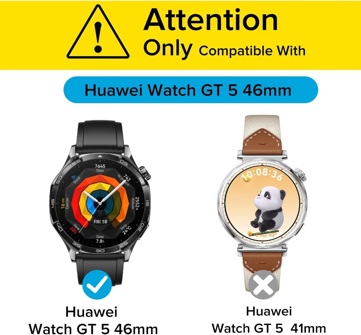 ivoler 3 sztuki etui z folią ochronną do Huawei Watch GT 5 46 mm, pełne pokrycie, odporne na uderzenia i zarysowania, ultracienkie, miękkie etui ochronne z termoplastycznego poliuretanu (TPU), 2