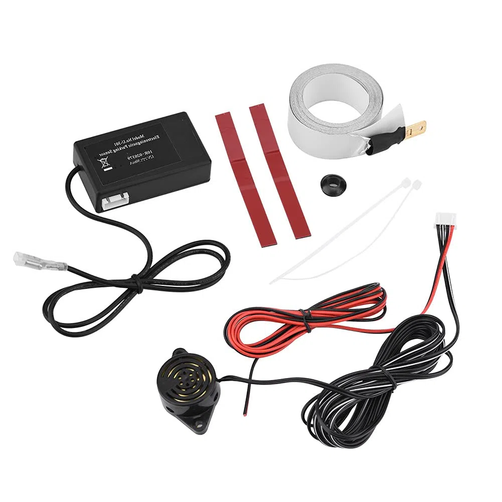 U301 Elektromagnetyczny Indukcyjny Alarm Cofania, Alarmowy Czujnik Parkowania, Uniwersalny, Wszechstronny Zestaw Czujników Parkowania Bezpieczeństwa dla Samochodów