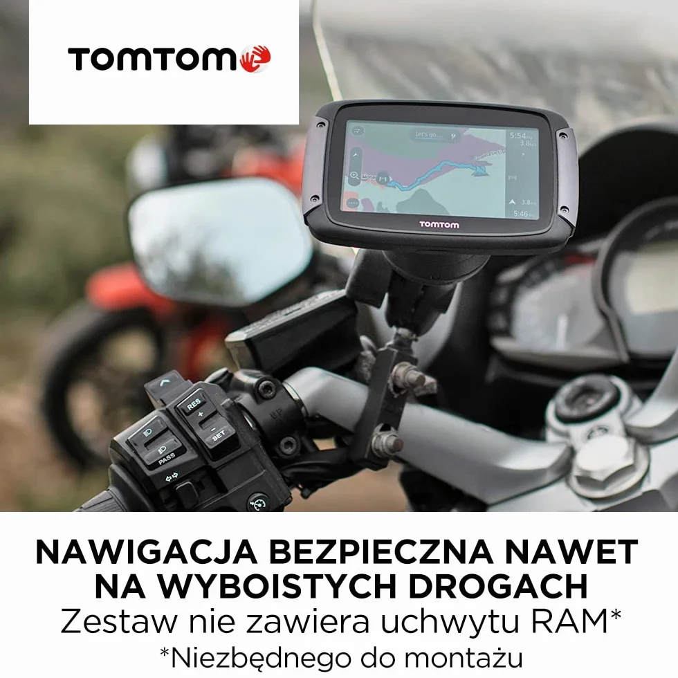TomTom Rider RAM zestaw uchwytów motocyklowych do wszystkich modeli