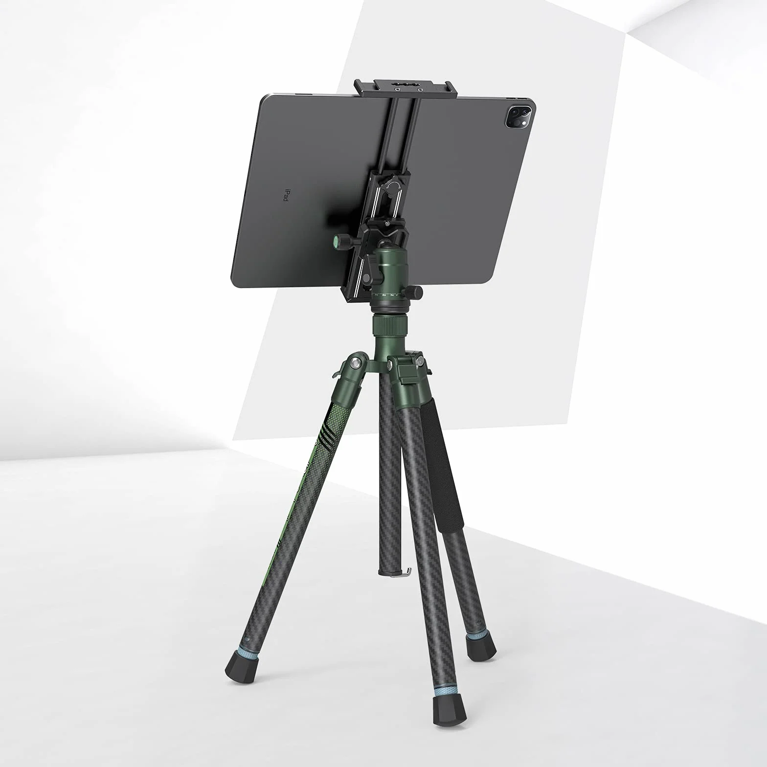 SMALLRIG 2930 metalowy uchwyt do statywu iPada, adapter monta?owy z 2 zimnymi butami, ?ruba 1/4", p?ytka do Acra, do iPad mini Air Pro Surface Pro (7,9 cala do 12,9 cala), uniwersalny zacisk tabletu