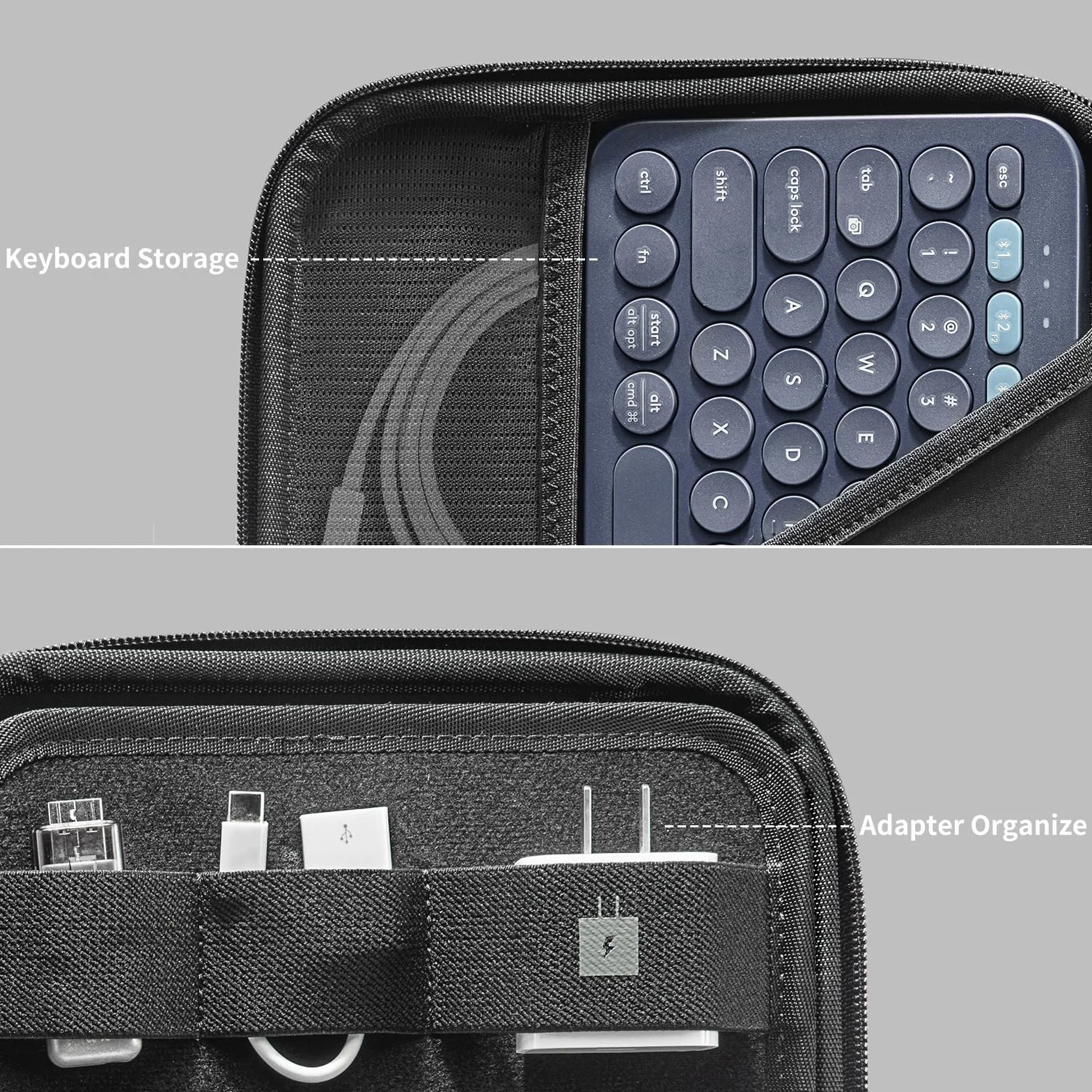 tomtoc Portfolio Etui na Tablet 11-calowy iPad Pro M5/M4/M2/M1 iPad Air M3/M2 2025-2024 iPad 11 A16 2025