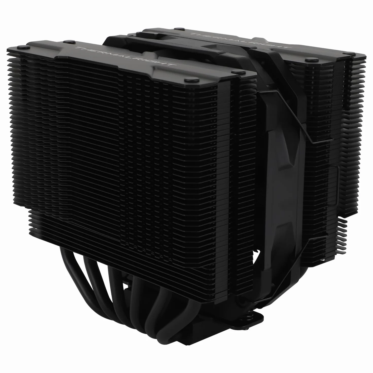 Thermalright Peerless Assassin 120 MINI Black chłodnica procesora, podwójna wieża, 6 x 6 mm rurki grzewcze, wentylator PWM 12 cm, 25,6 dBA, czarny Top Cover, AM5/AM4