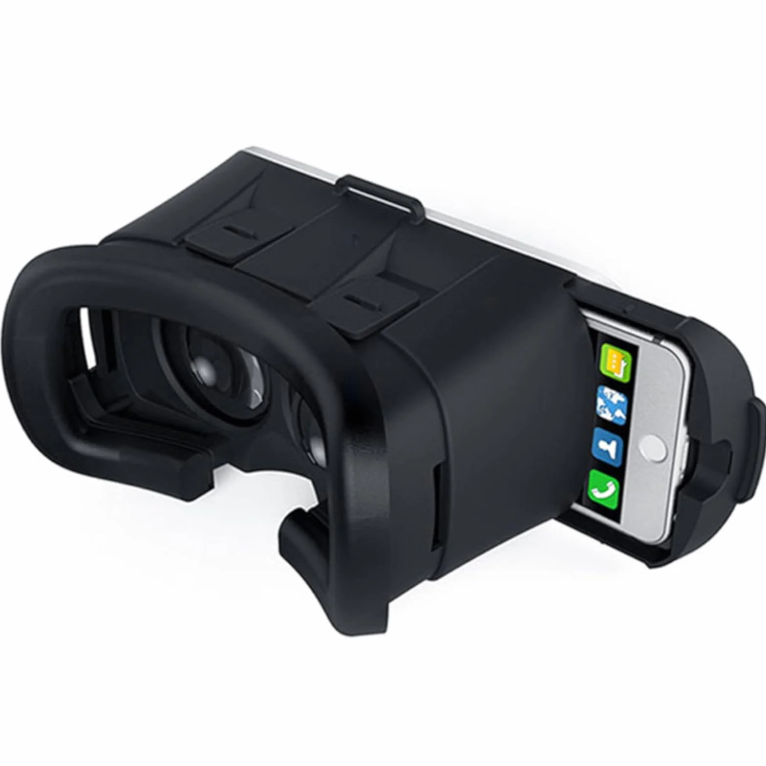 Retoo Zestaw Słuchawkowy 3D VR do smartfona 3,5-6,3 cala z pilotem i przeglądarką 360°, gogle VR kompatybilne z Androidem, Phone, Samsung, Moto, LG, Huawei, Asus, akcesoria VR, białe