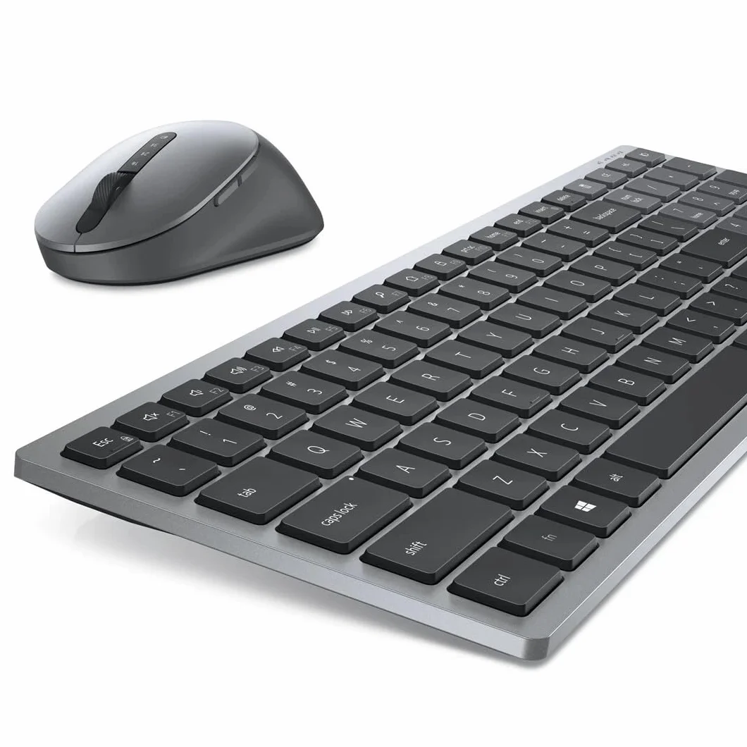 Dell KM7120W, bezprzewodowy, multimedialny, zestaw klawiatury i myszy, US International (QWERTY), czarny