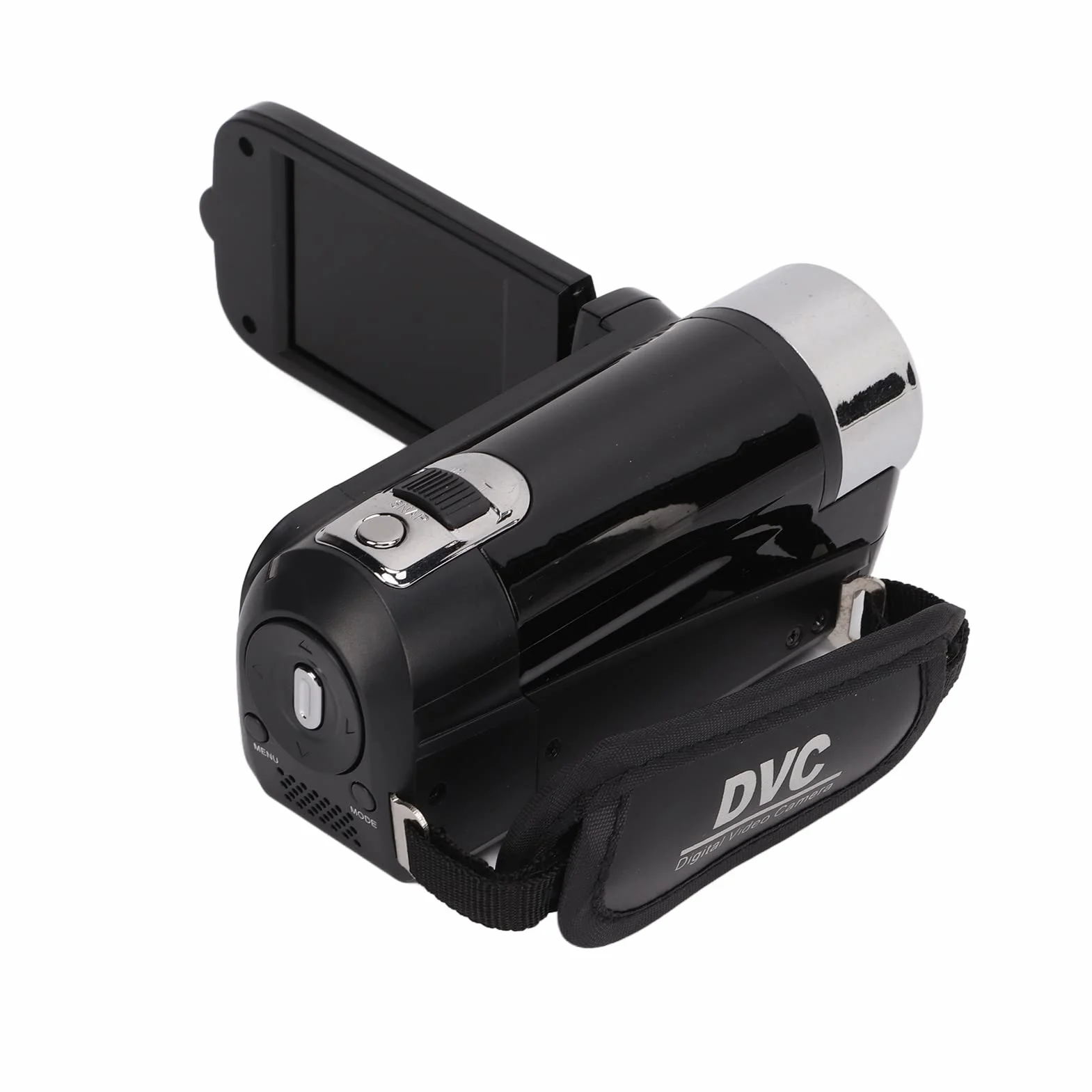 Aparat Cyfrowy, Kompaktowa Kieszonkowa Kamera Wideo z Kolorowym Ekranem o Przekątnej 2,7 Cala, Rejestrator Wideo Full HD 1080P DV, Cyfrowy Zoom 16-krotny dla Studentów, Nastolatków, Osób(czarny)