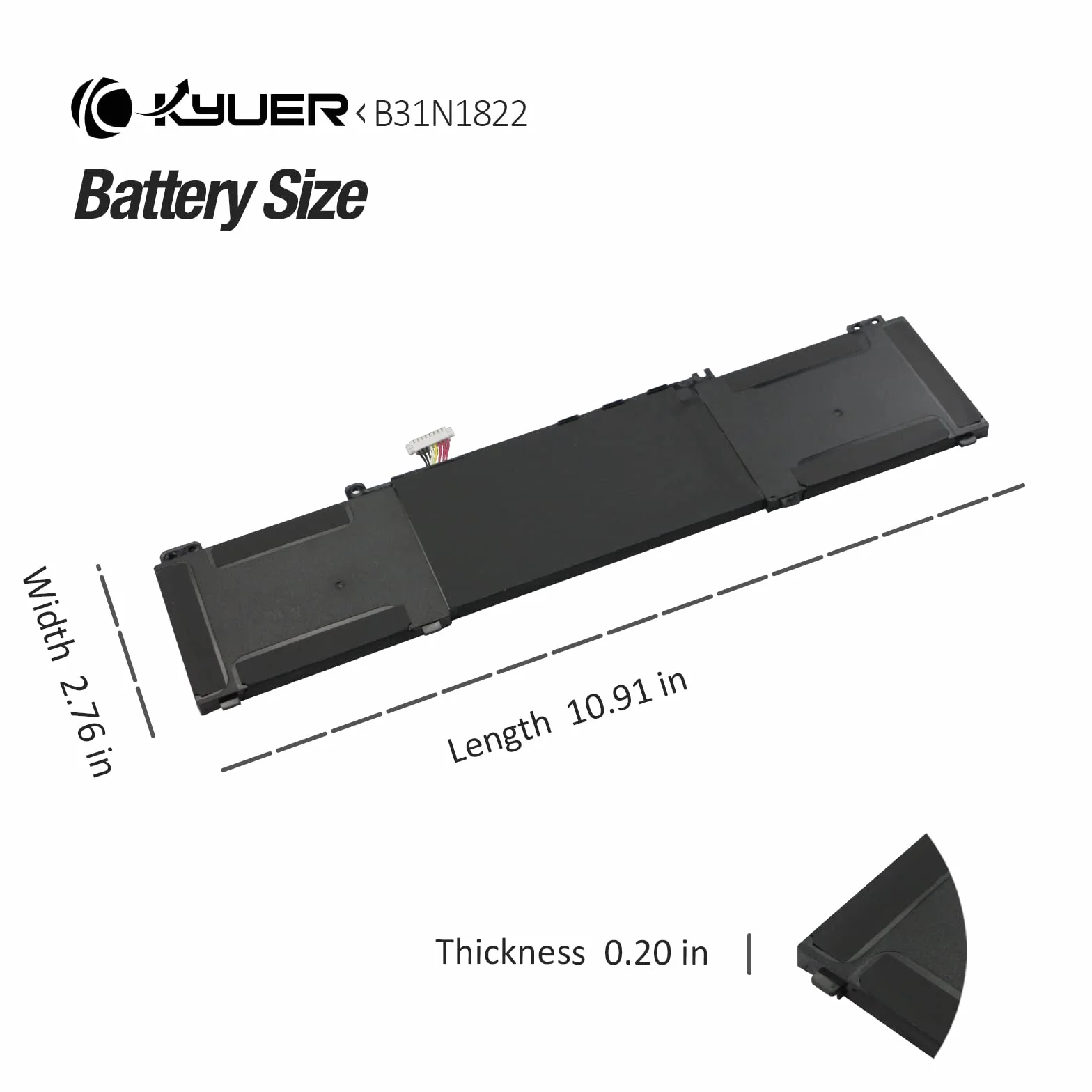 Bateria do Asus ZenBook Flip 14 42Wh B31N1822 UM462 UX462 Q406