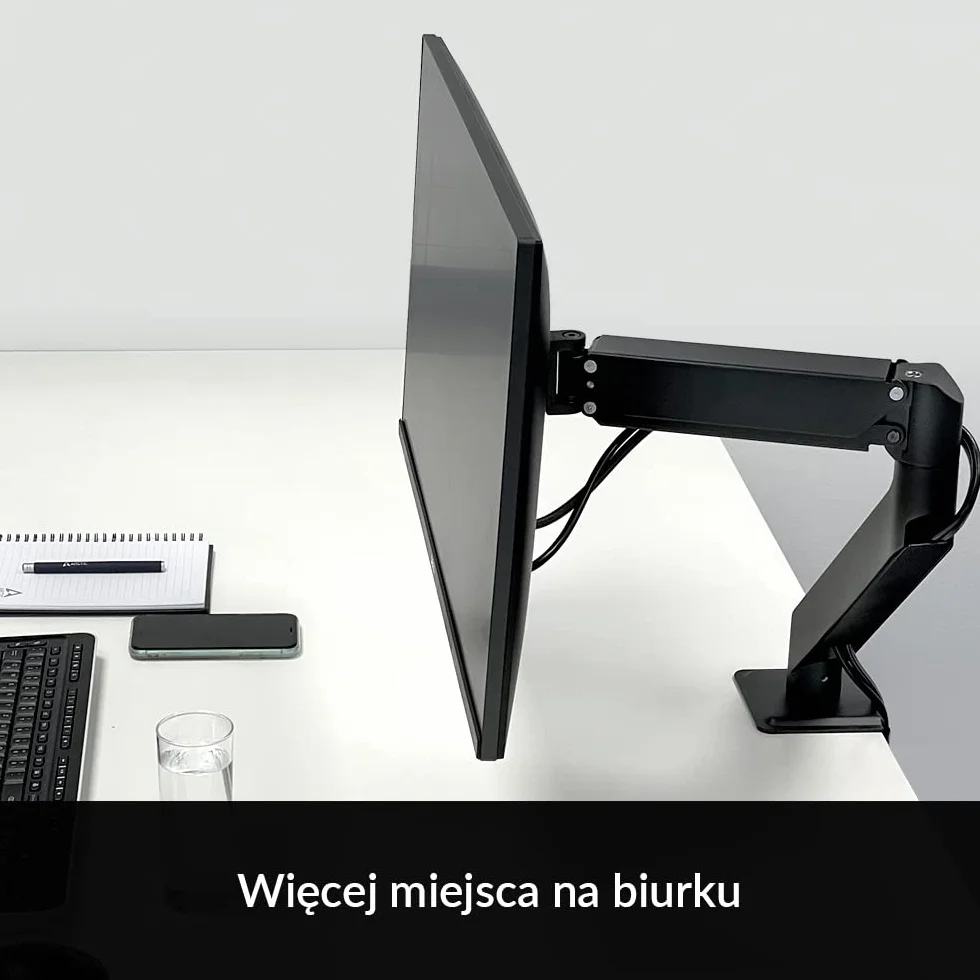 ARCTIC X1-3D Ramię na monitor z gazowym podnośnikiem do 40" Ultrawide 10 kg