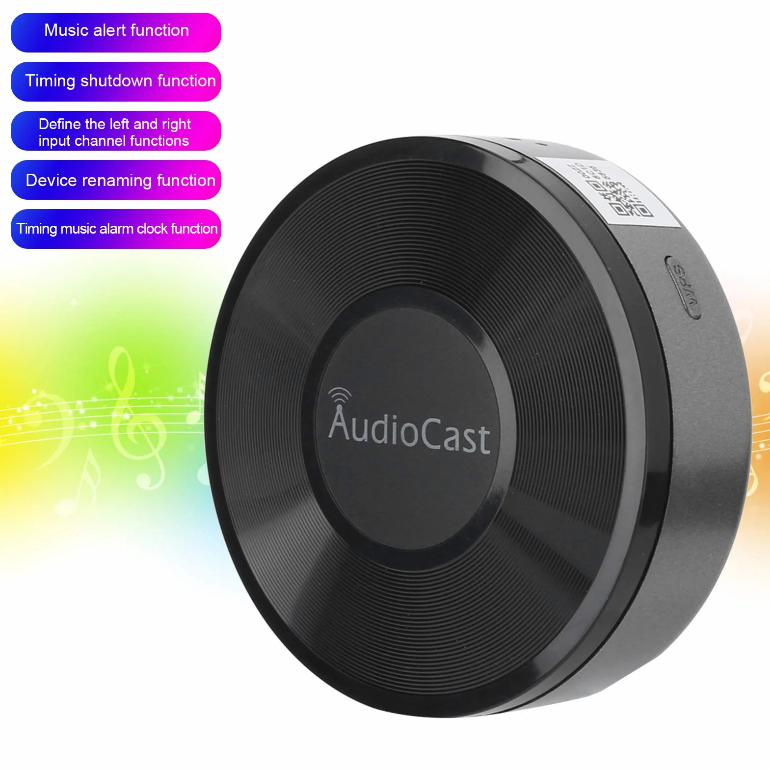 Socobeta WIFI Muisc odbiornik strumieniowy bezprzewodowa muzyka audio muzyka do głośników system do adaptera DLNA