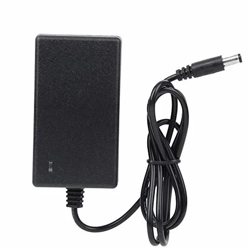 Ejoyous Ładowarka z pistoletem do masażu, adapter do pistoletu do masażu, adapter wtyczki, kabel zasilający do pistoletu do masażu mięśni, uniwersalny adapter, Réglementation européenne 25.2V, stary