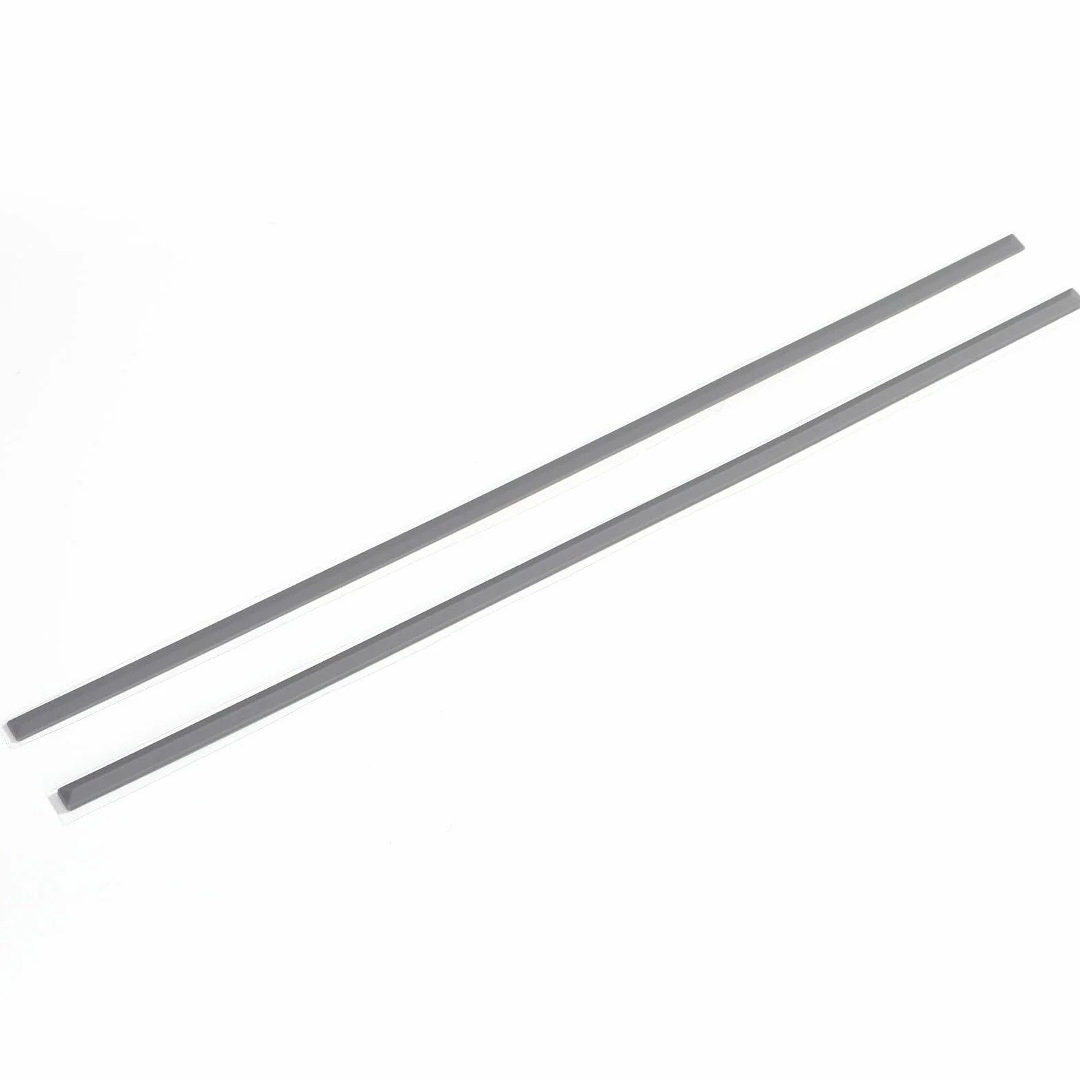 2szt Wymienne Gumowe Nóżki do HP Laptopa, 29,5x0,6cm Antypoślizgowe Spód Laptopa Odbój Nogi Podkładki Kompatybilne z HP 15-DY 15T-DY 15-EF 15-ER 15-FR 15S-FQ TPN-Q222 Q230 Seria (Szary)