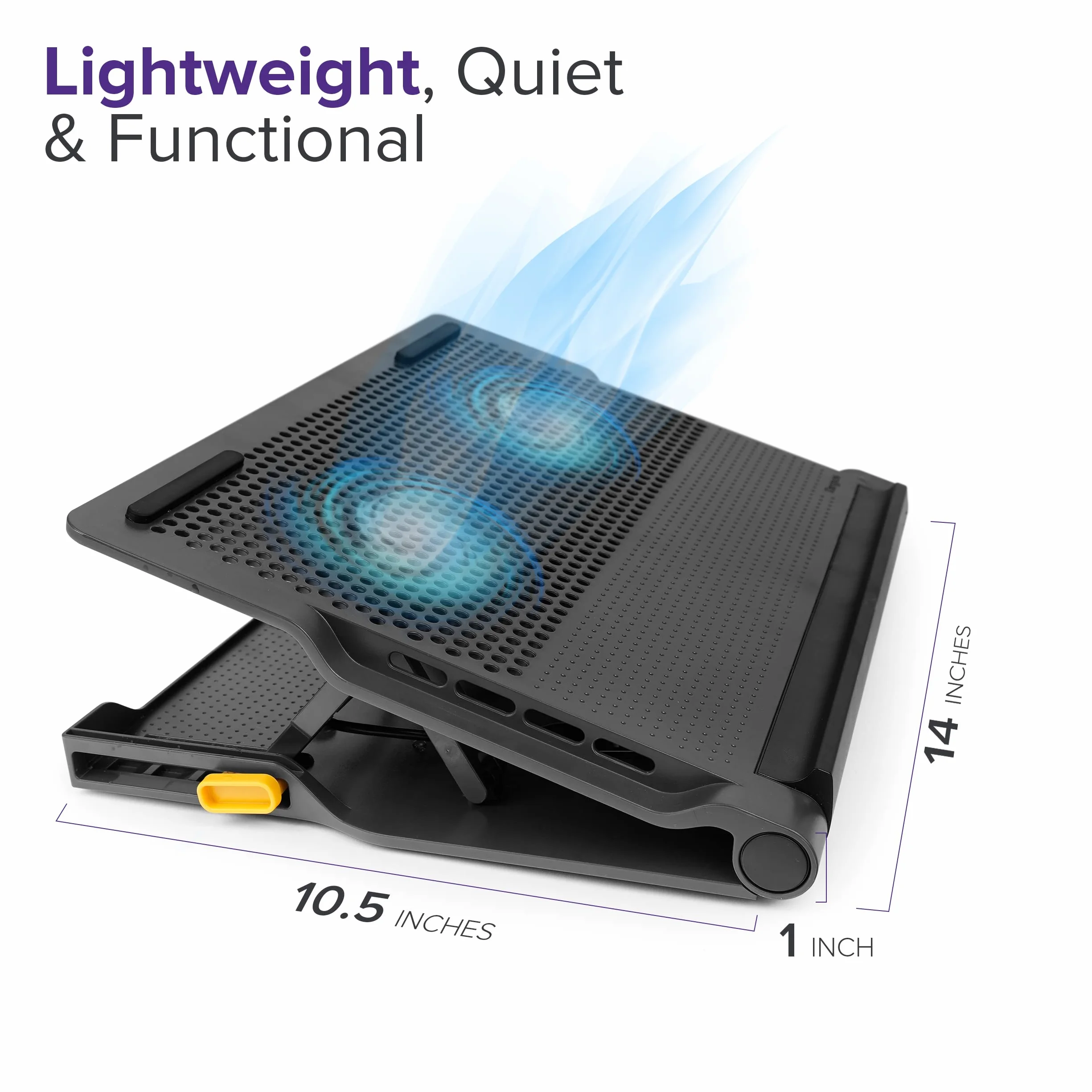Targus 43.2 cm Dual Fan Laptop Chill Mat Plus Podkładka Chłodząca AWE81EU