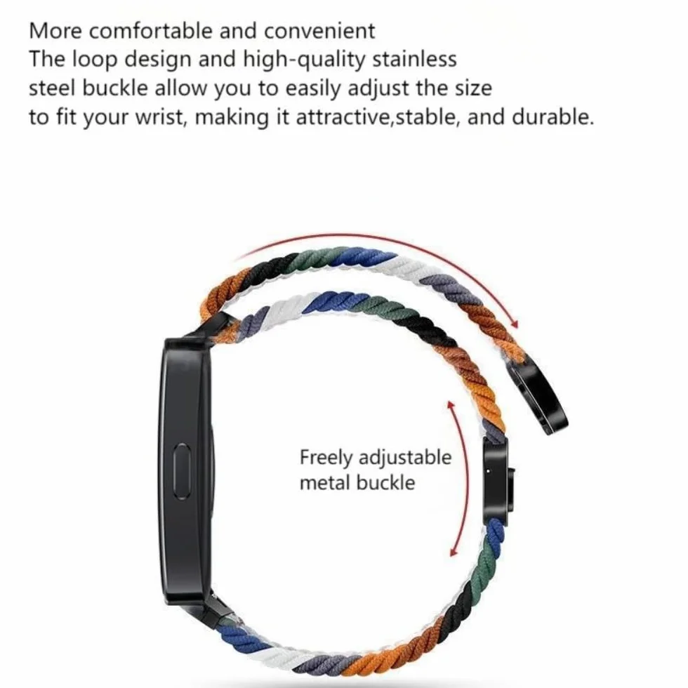 Pasek 22 mm do Xiaomi Mi Watch S4/S3/S2/S1 Pro/S1 Active / Color/Sport/2/2 Pro do Redmi Watch 5 Active / 5 Lite, pleciony pasek zastępczy, elastyczny, nylonowy pasek do zegarka