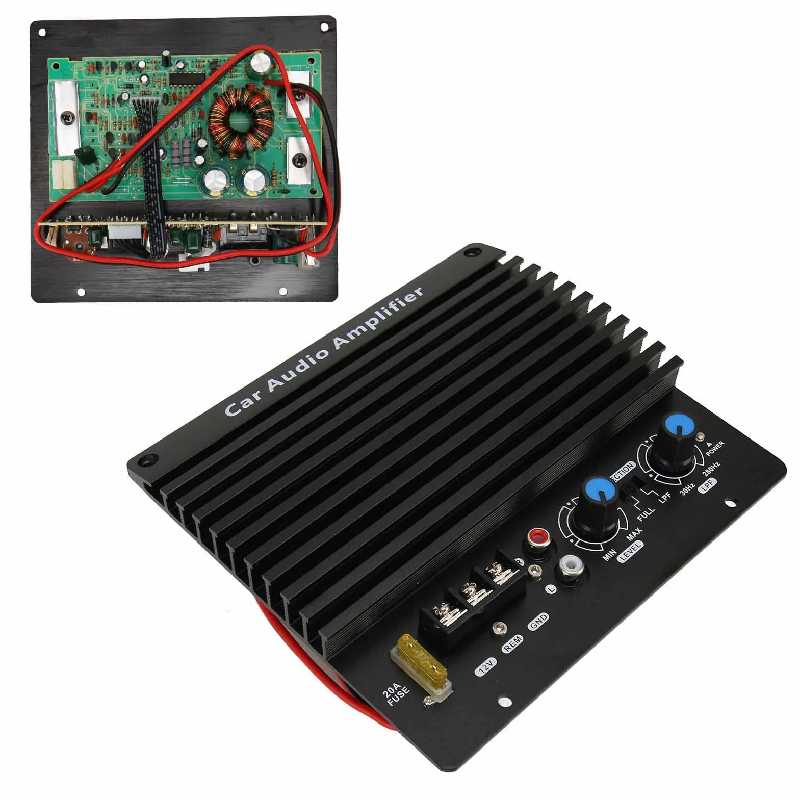 Wzmacniacz Samochodowy 1000W 12 V Slim Design System Audio