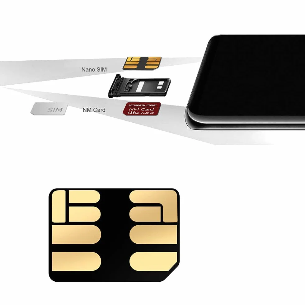 Karta pamięci NM 128GB 90MB/S Karta pamięci Nano Pasuje tylko do Huawei P30/P40/P50/P60 series/Mate20 series/Mate30 series/Mate40 series/Nove series Karta Nano 128GB (czerwona).