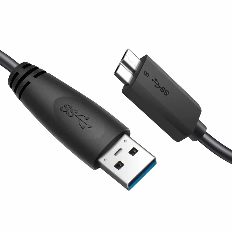 UnionSine 500 GB Ultra cienki przenośny zewnętrzny dysk twardy USB 3.0 pamięć HDD kompatybilna z komputerami stacjonarnymi, laptopami, Xbox One, Xbox One, PS4 (czarny) HD-006