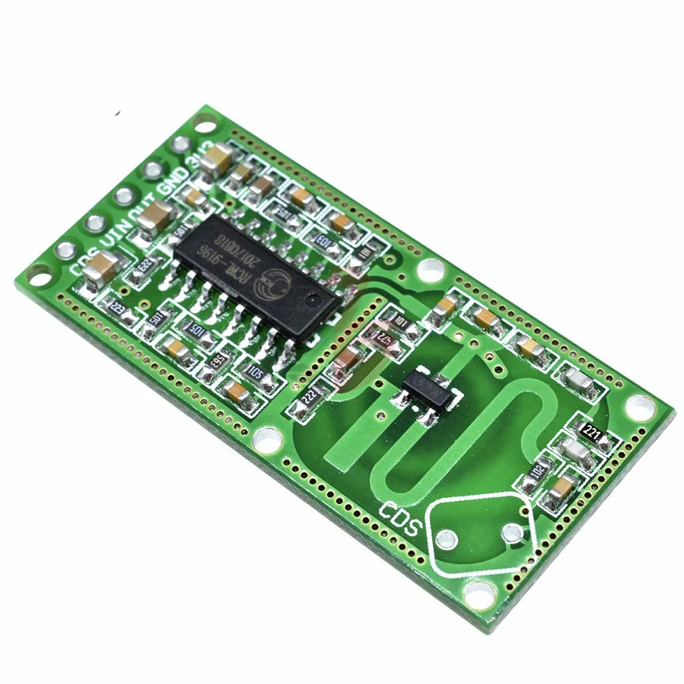 Hailege RCWL-0516 RCWL 0516 Microwave Radar Sensor Human Sensor Body Sensor Module Induction Switch Module Output 3,3 V