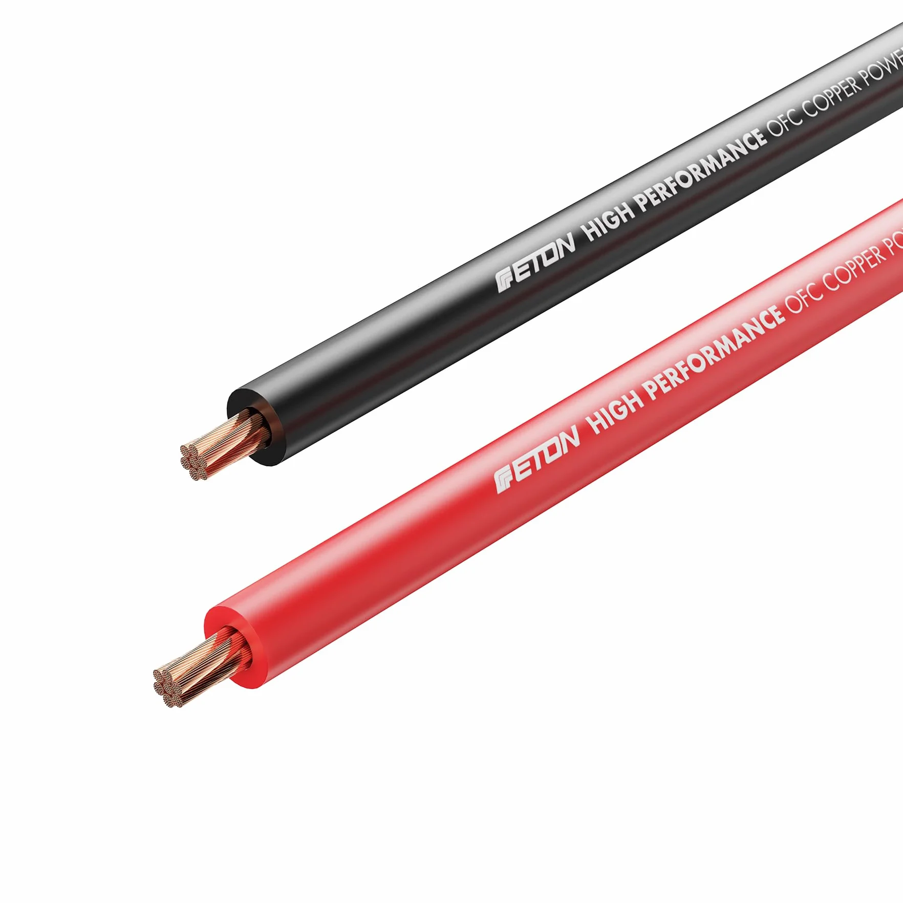 ETON PCC 10 zestaw kabli przyłączeniowych 10 mm² do wzmacniaczy samochodowych
