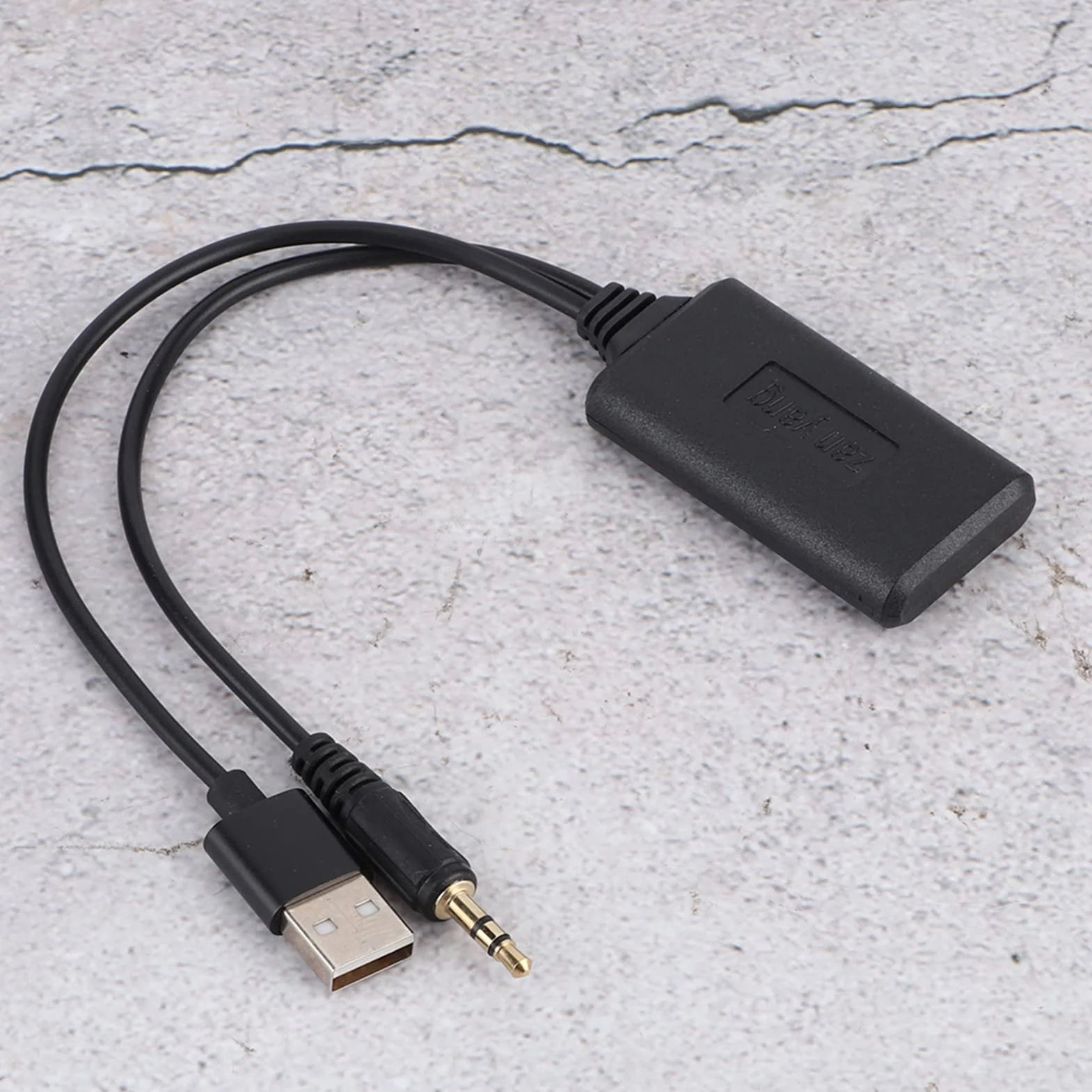 Adapter Samochodowy Bluetooth AUX Kabel Audio 3.5mm Jack Adapter Słuchawkowy, Bezprzewodowy Odbiornik Audio Stereo Bluetooth Jakość Dźwięku HIFI Odbiornik Bluetooth