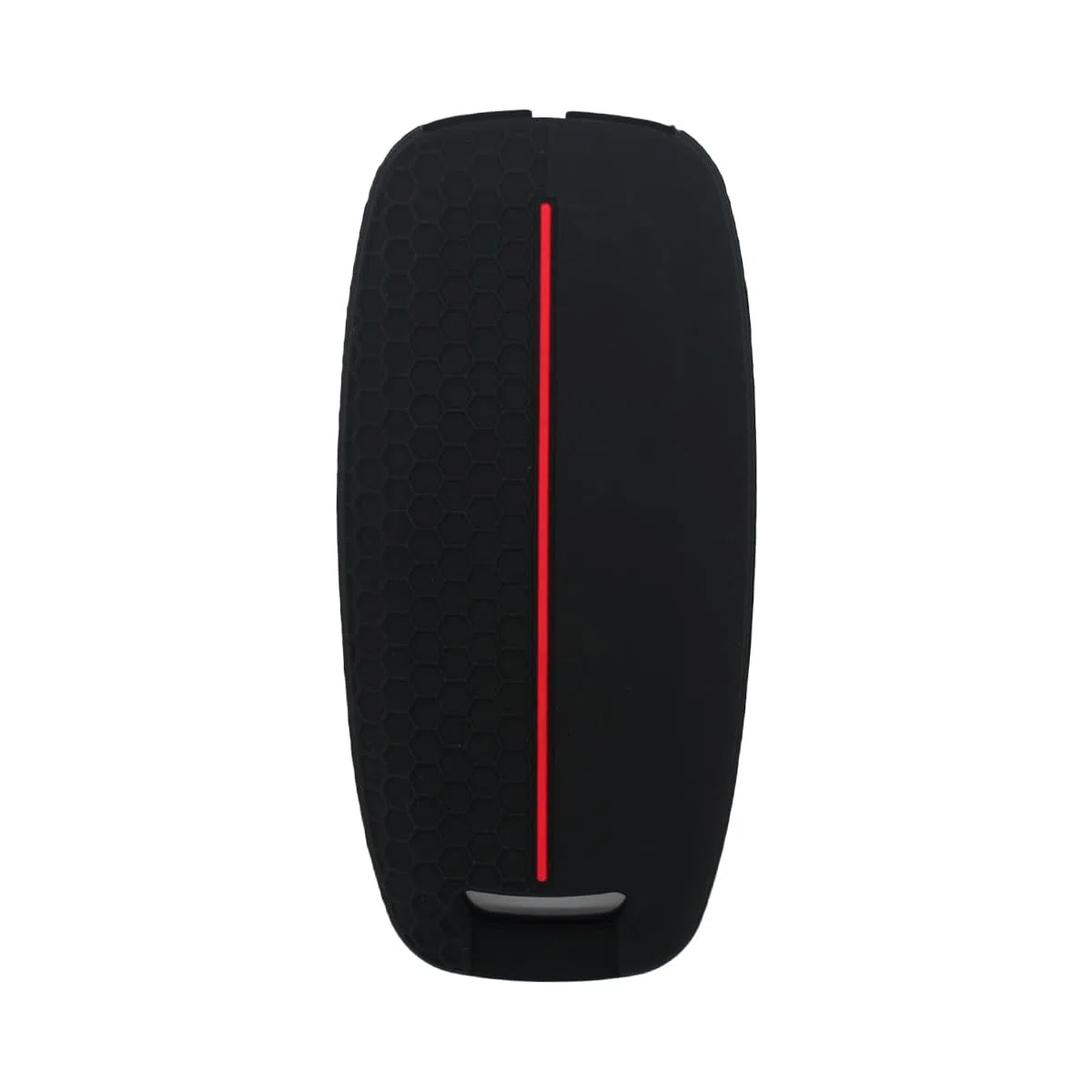 Silikonowy pokrowiec ochronny pokrowiec uchwyt skóra kurtka kompatybilna z NISSAN 2 przyciski Smart Remote Key Fob CV9508 czarny