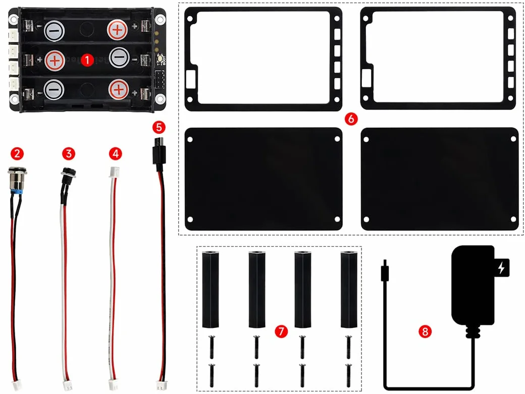 UPS moduł zasilacza awaryjnego do Raspberry Pi 4B+ 4B 3B+ 3B 2B+ Zero W WH Jetson Nano 5V 5A