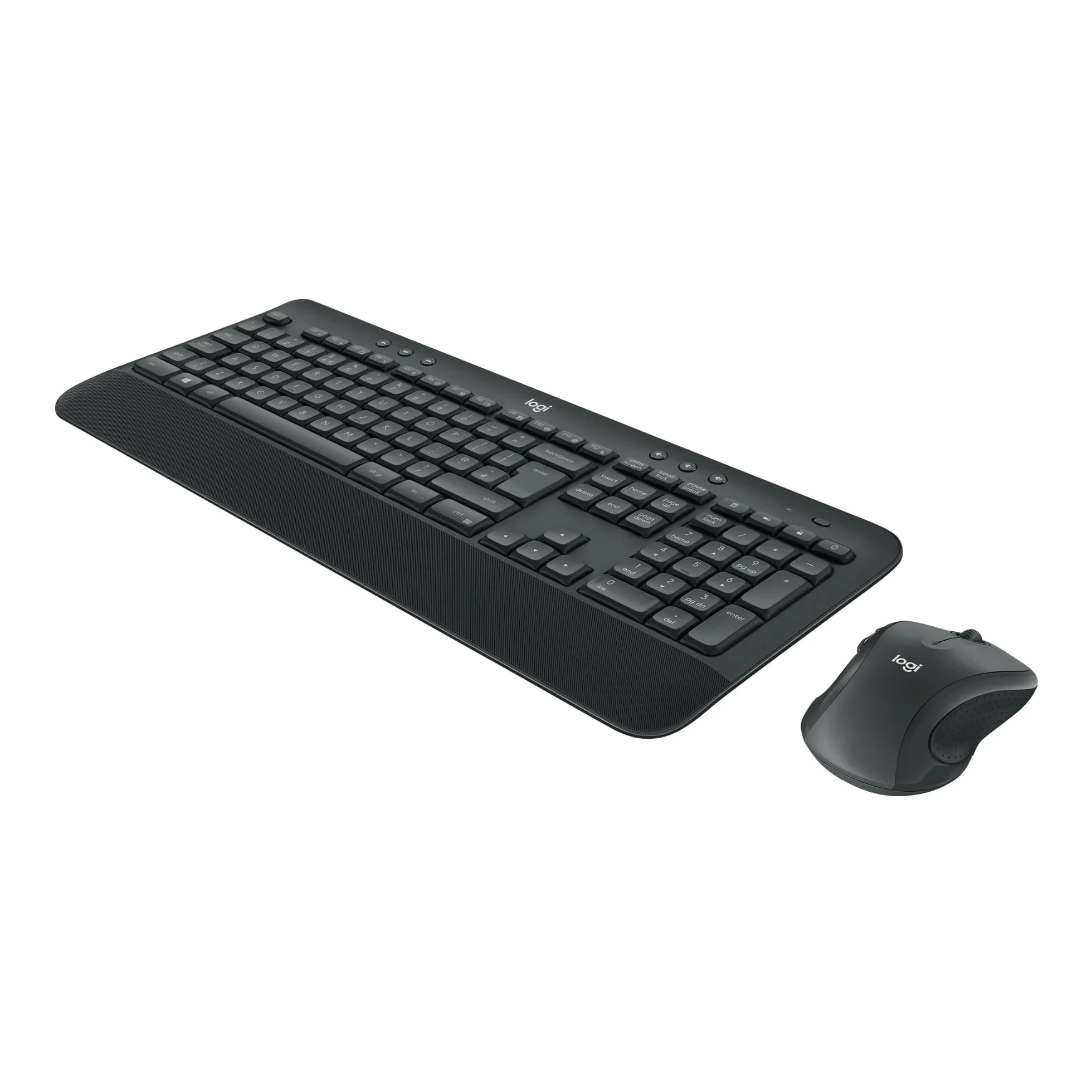 Logitech Mk545 Advanced Wireless Keyboard And Mouse Combo, Stworzony Dla Ciebie. Zaawansowany,Pc/Chromebook - Szary,920-008923