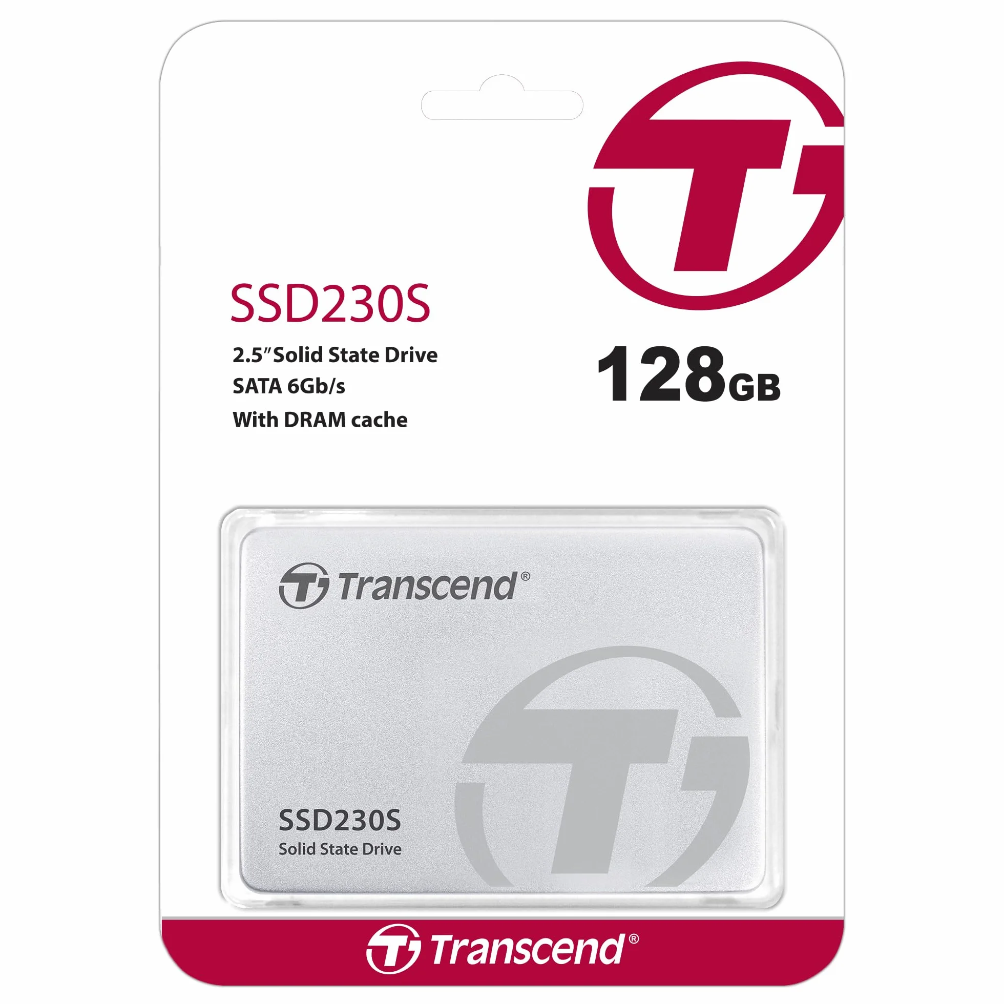 Transcend SSD230S 128 GB 2,5" SATA SSD 3D TLC z pamięcią podręczną DRAM (TS128GSSD230S)