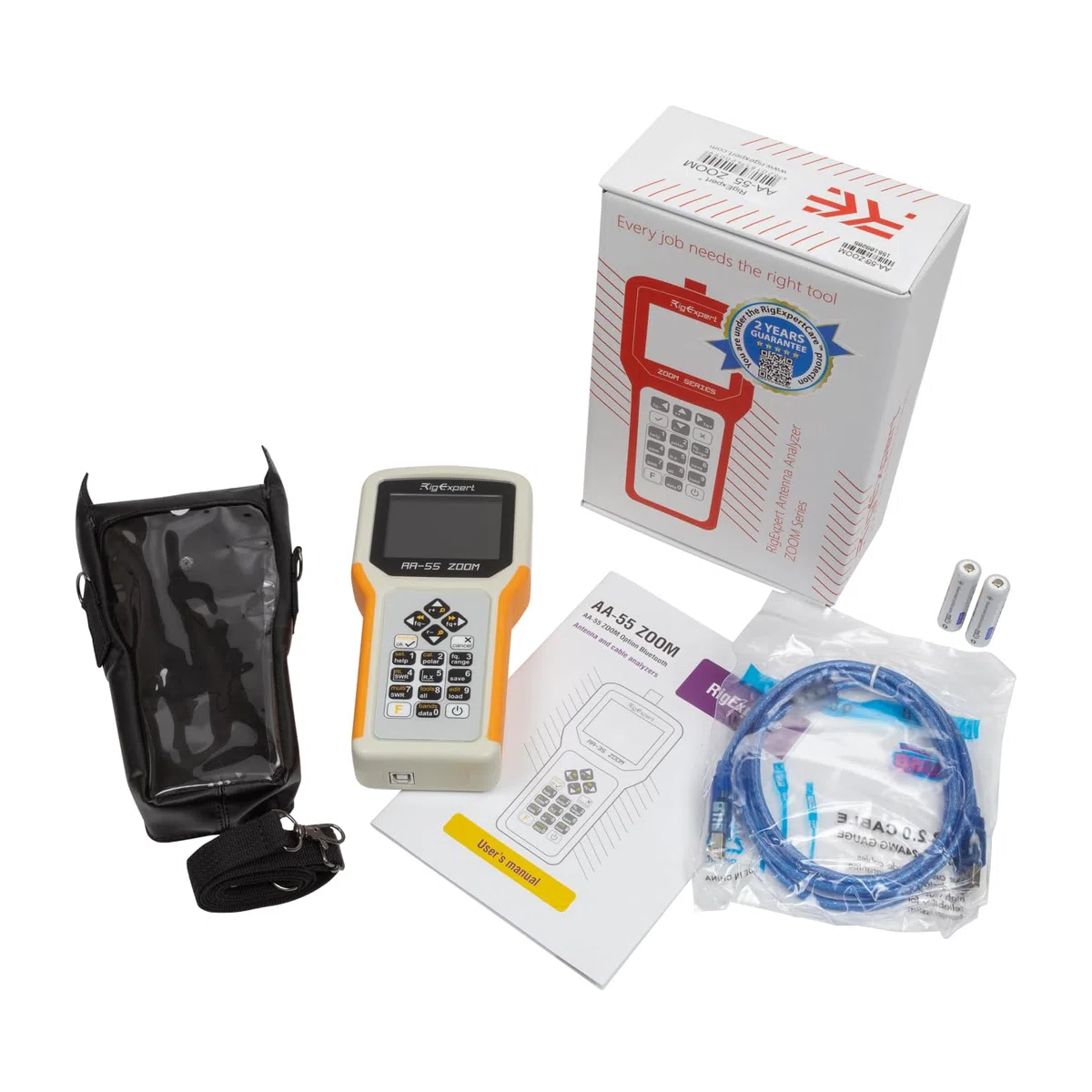 Analizator anteny RigExpert AA-55 ZOOM 0,06-55 MHz