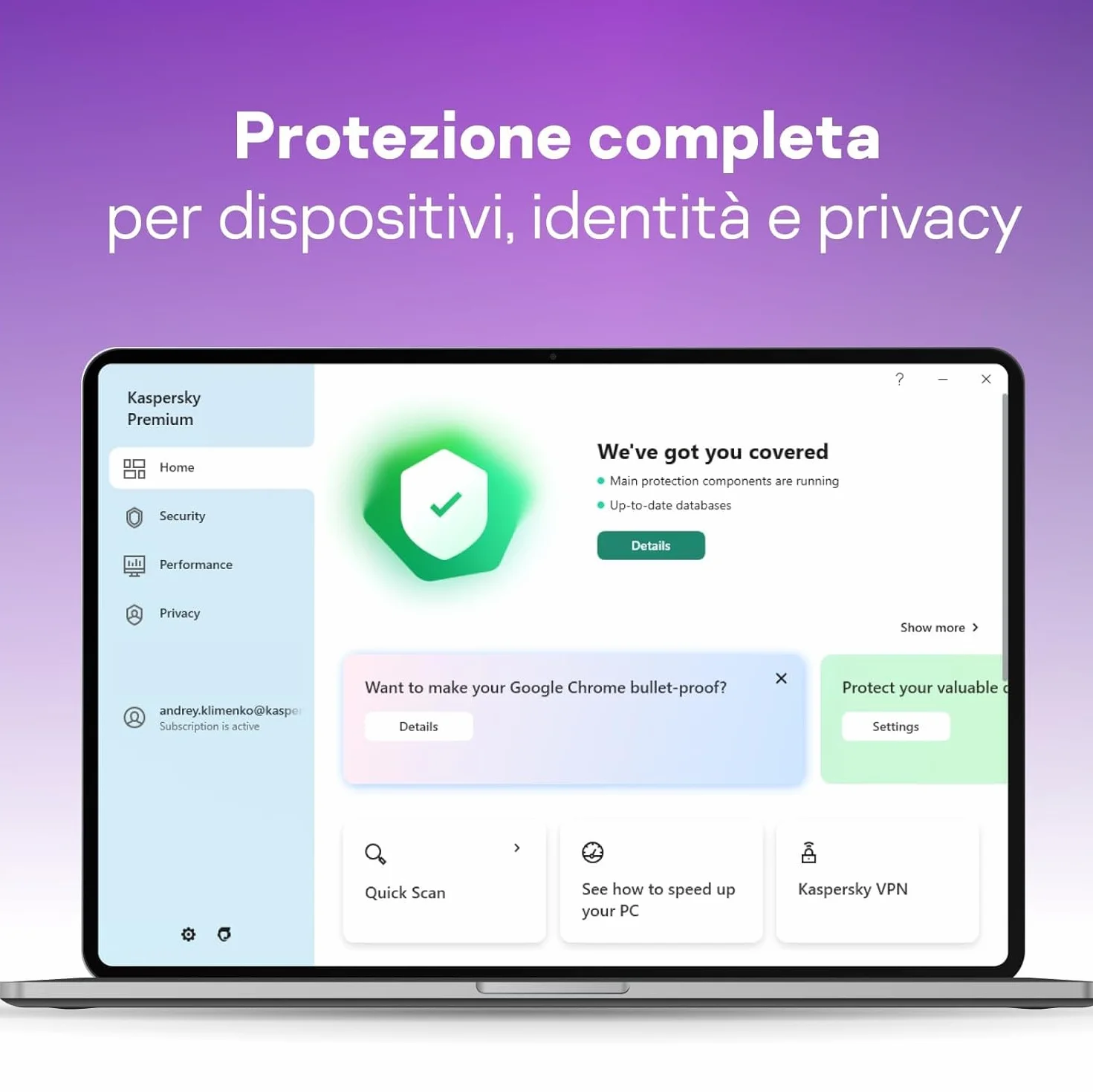 Kasperski Total Security 2025 1 Rok 3 Urządzenia PC/Mac/Android/iOS