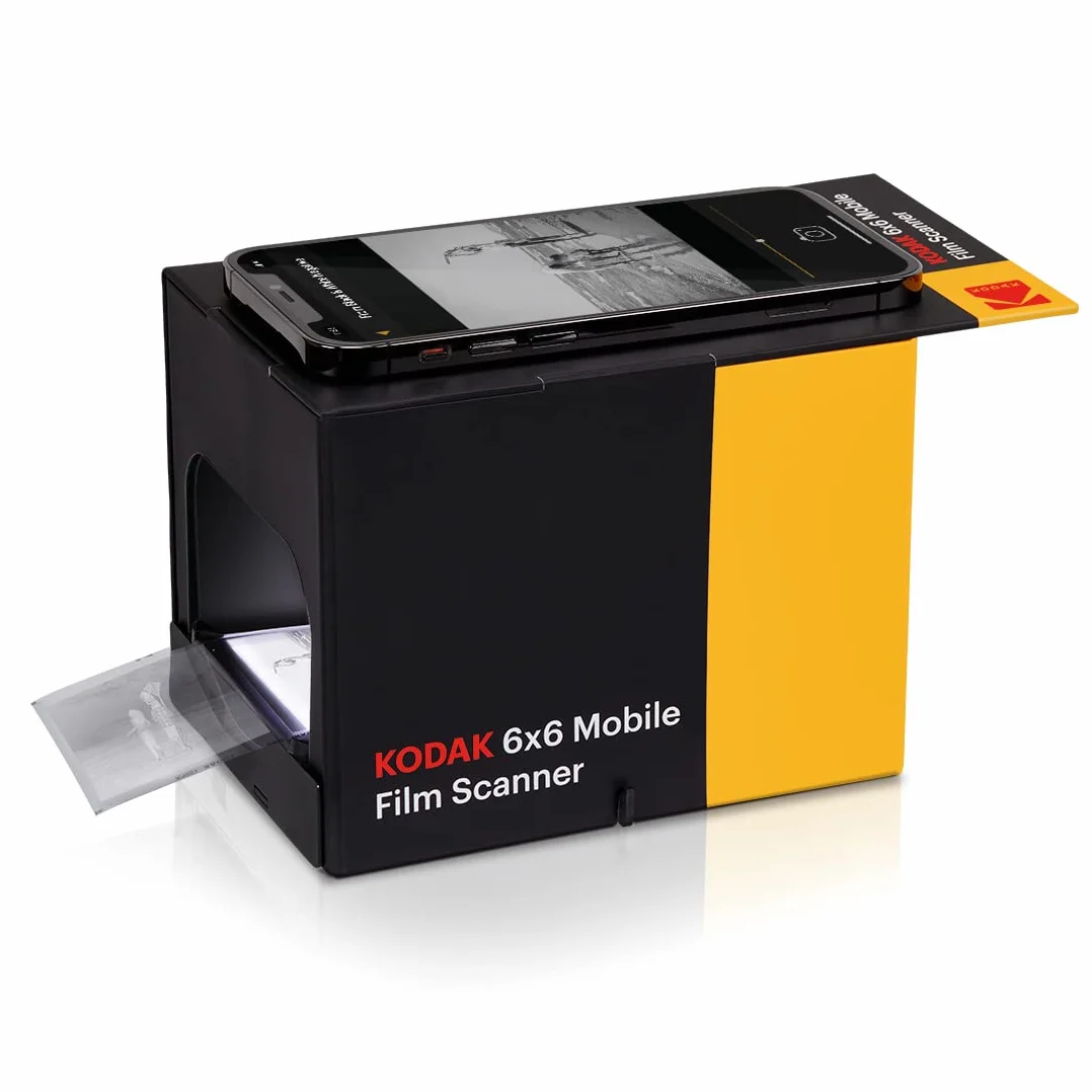 KODAK Mobilny skaner klisz 6x6 do slajdów i negatywów 120/220 na smartfon