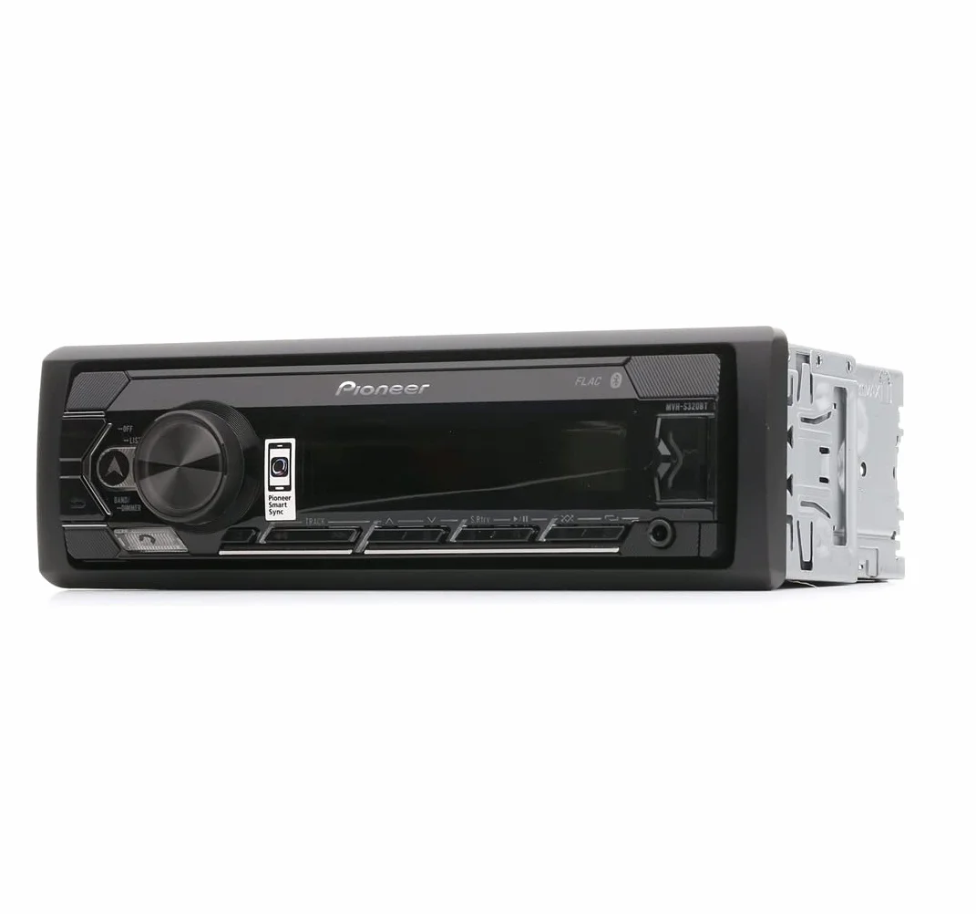 Pioneer Radio Samochodowe, Czarny/Czerwony, 8 x 17.8 x 5 cm; 880 g